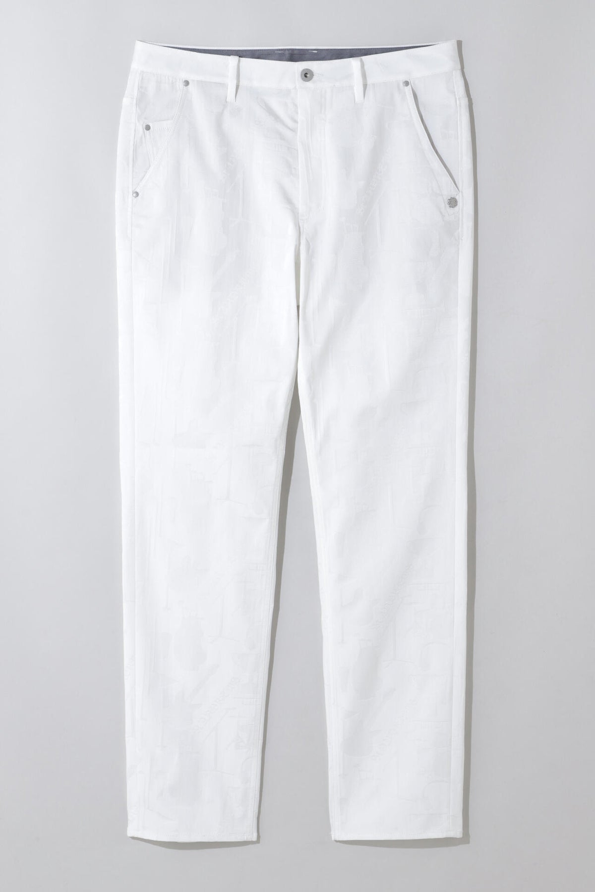 ミュージック柄ジャガードパンツ (MENS)