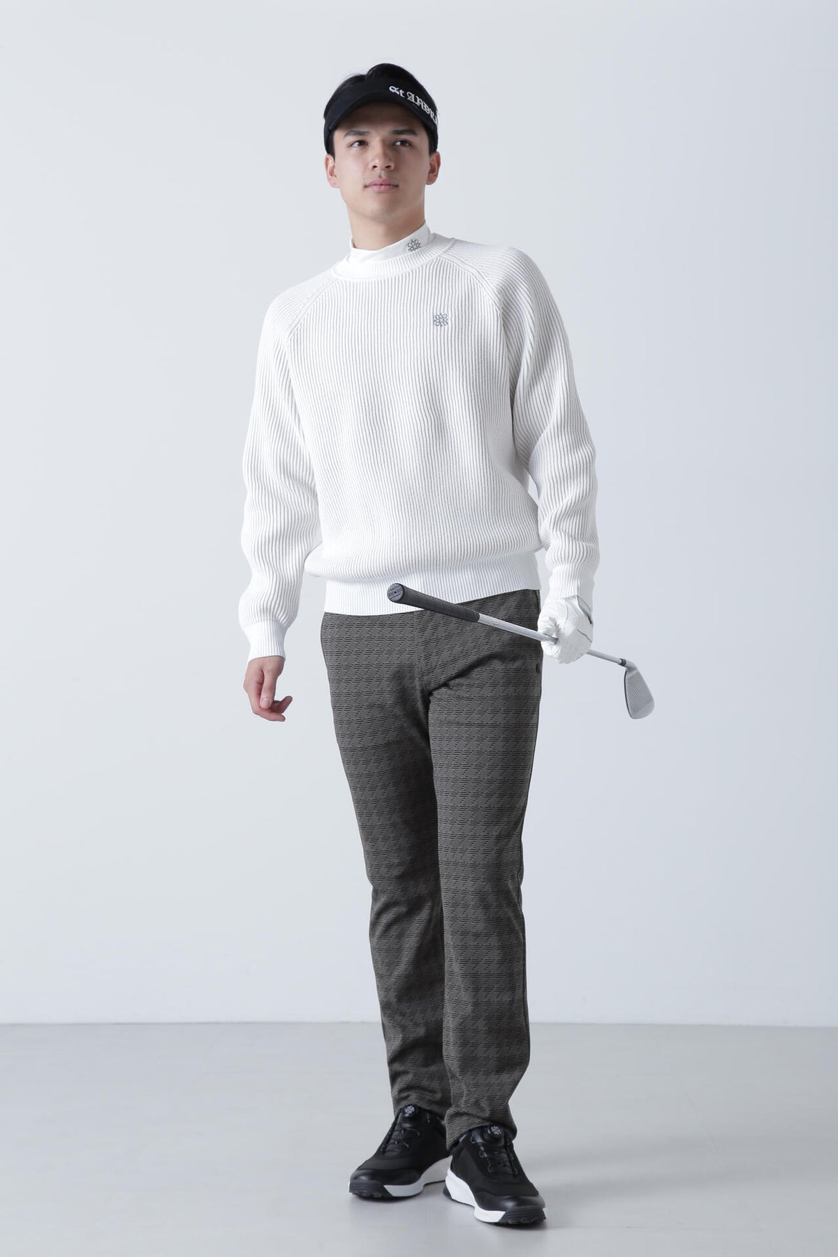 ジオメトリックジャガードパンツ (MENS)