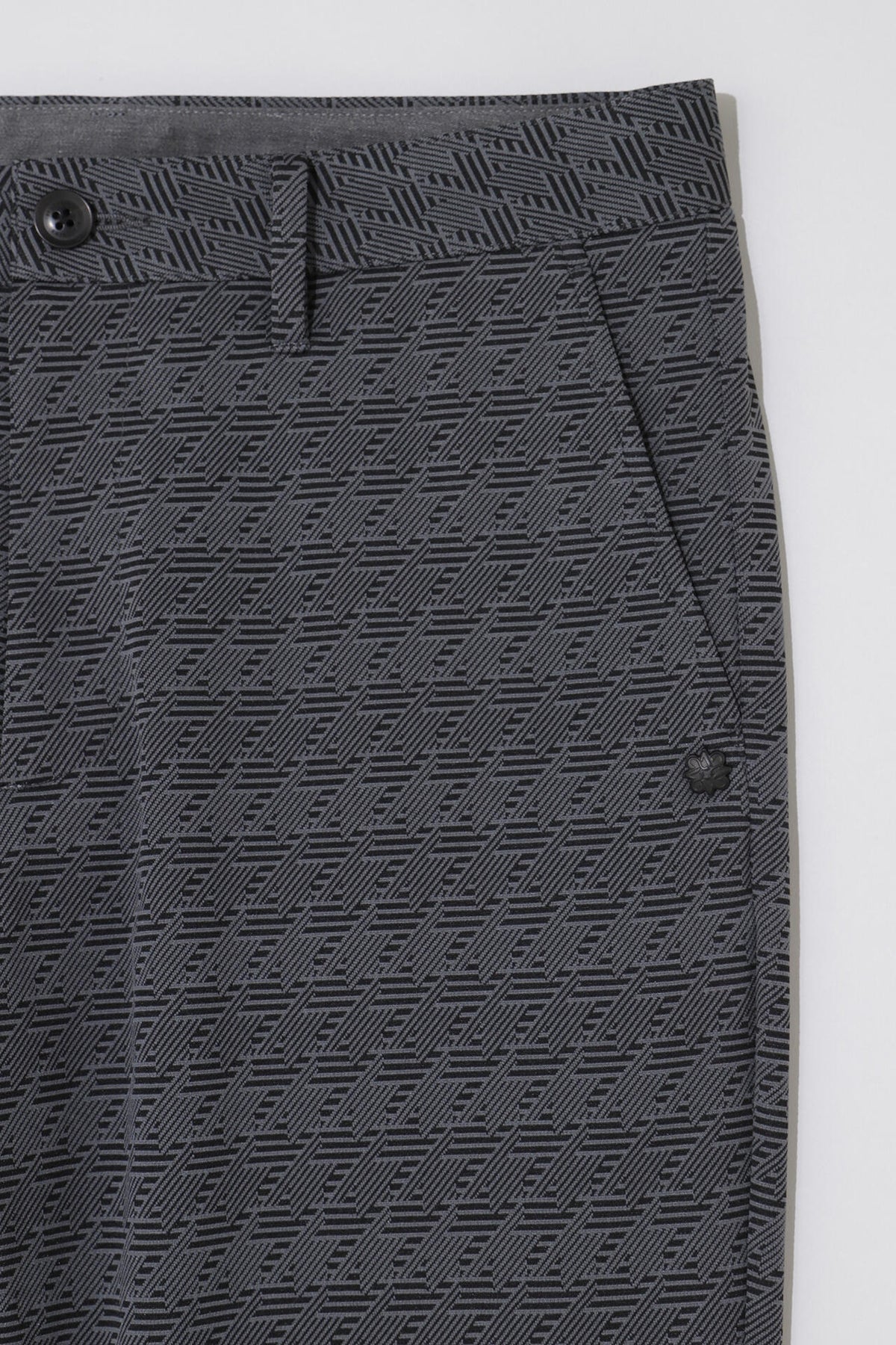 ジオメトリックジャガードパンツ (MENS)
