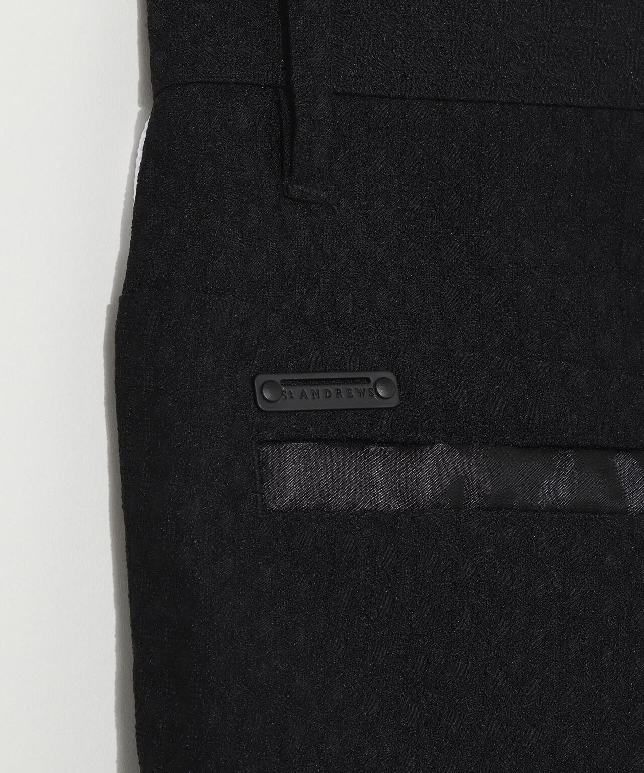 ハンドトゥースジャガードパンツ (MENS)