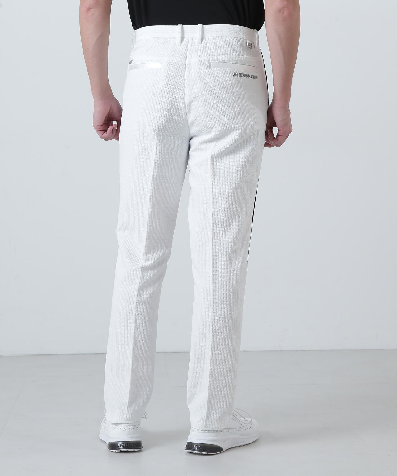 ハンドトゥースジャガードパンツ (MENS)
