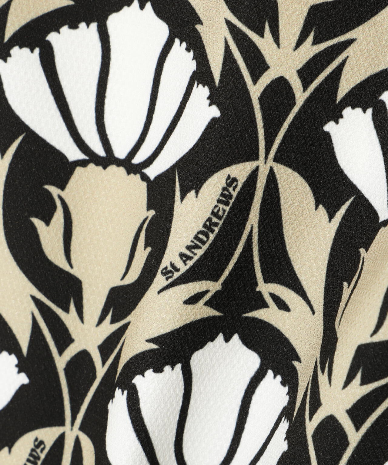 ドビーストレッチショートパンツ <アザミ柄> (MENS)