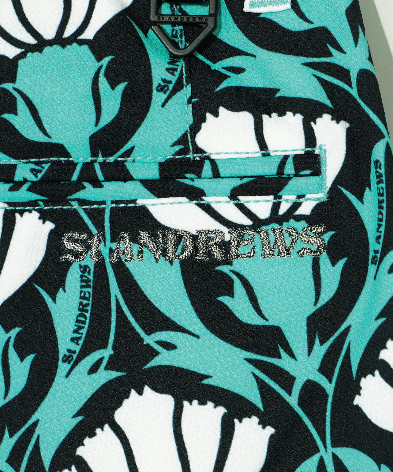 ドビーストレッチショートパンツ <アザミ柄> (MENS)