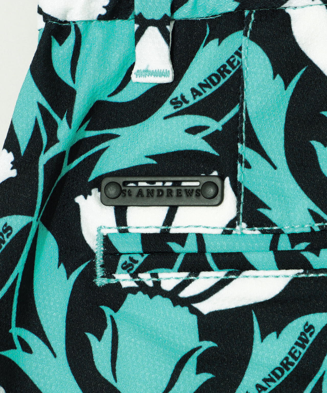 ドビーストレッチショートパンツ <アザミ柄> (MENS)