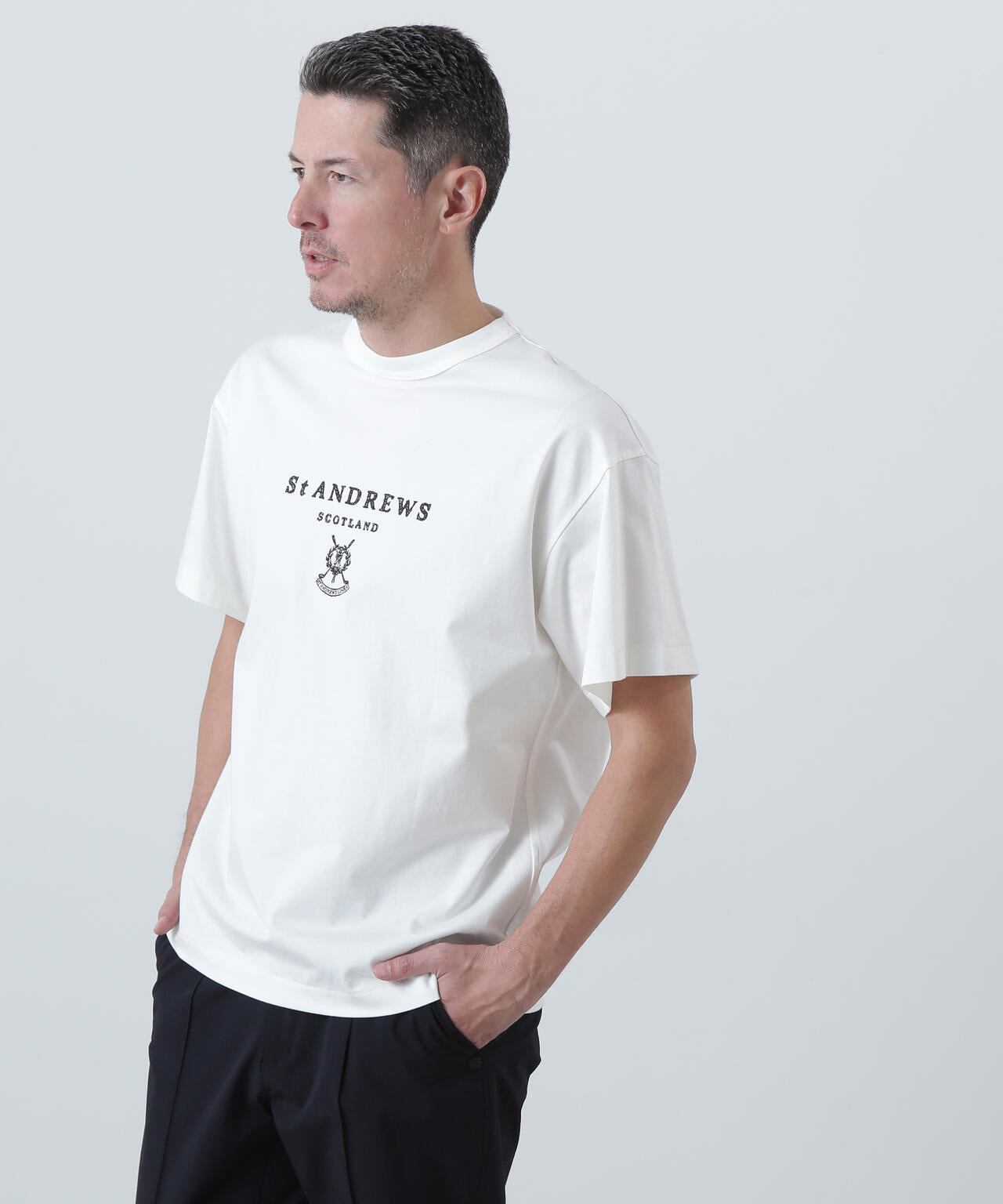 プレーティング天竺Tシャツ (MENS)