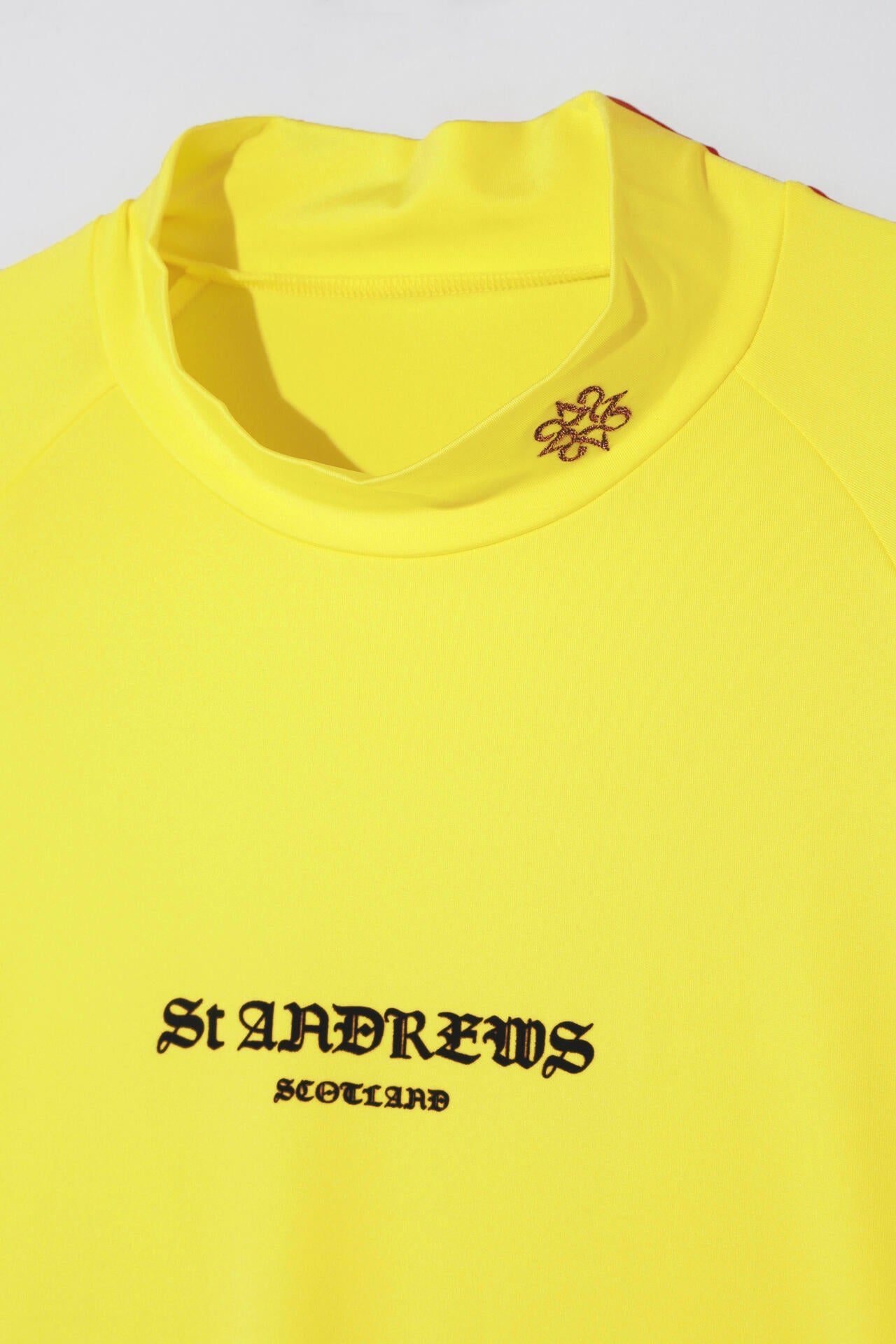 カチオンポリエステルベア天長袖ハイネックカットソー (MENS)