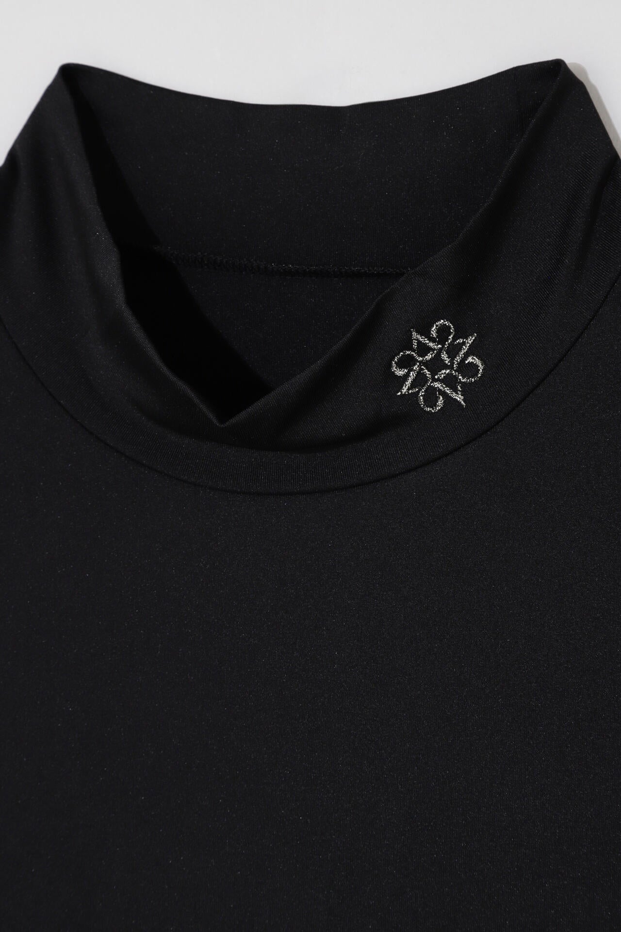 カチオンポリエステルベア天半袖ハイネック (MENS)