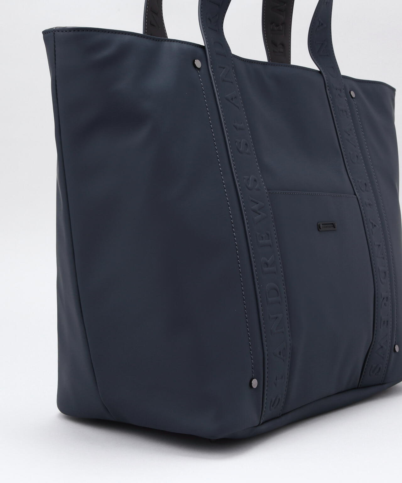 合皮エンボストートバッグ (UNISEX)