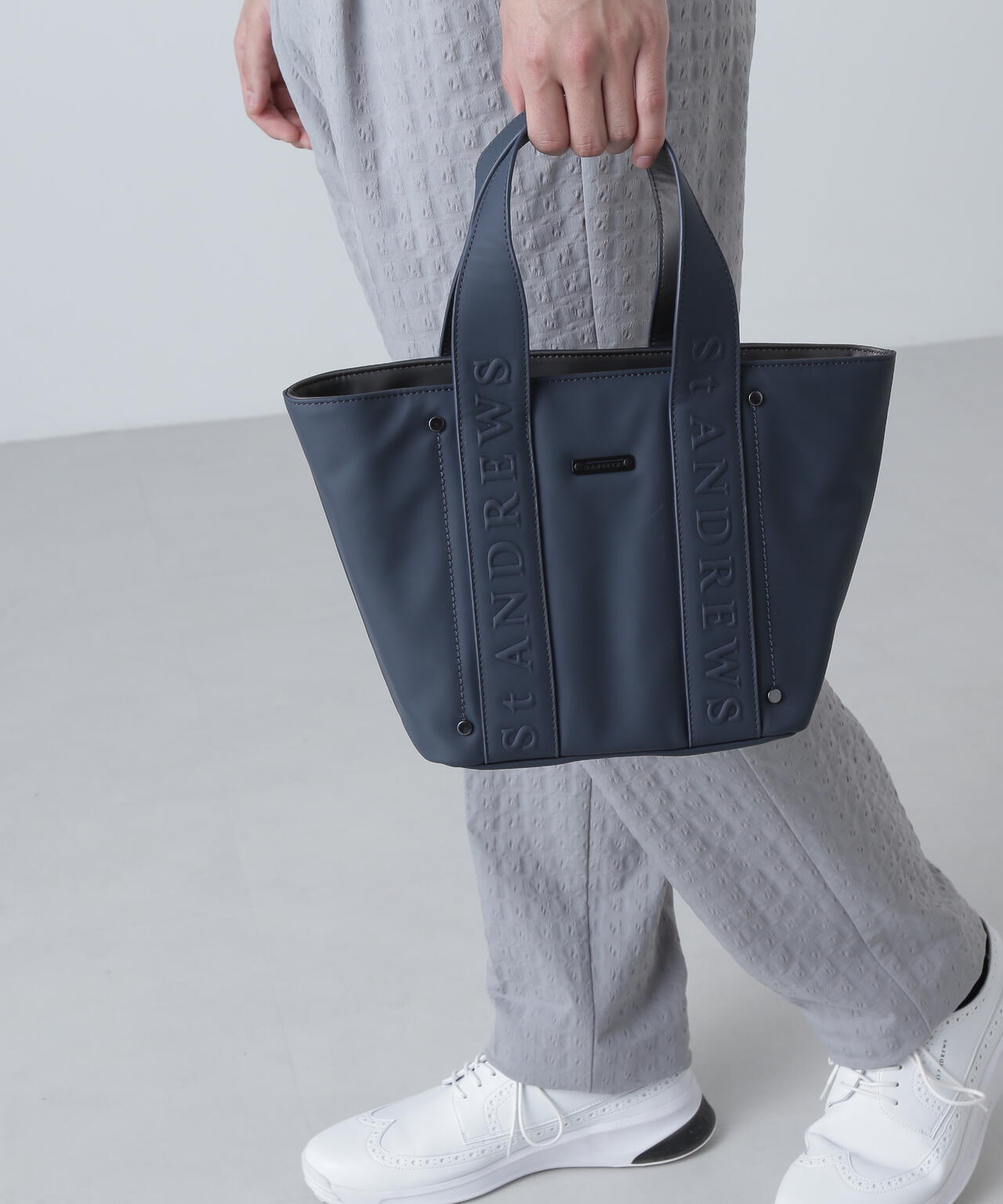 合皮エンボスカートバッグ (UNISEX)