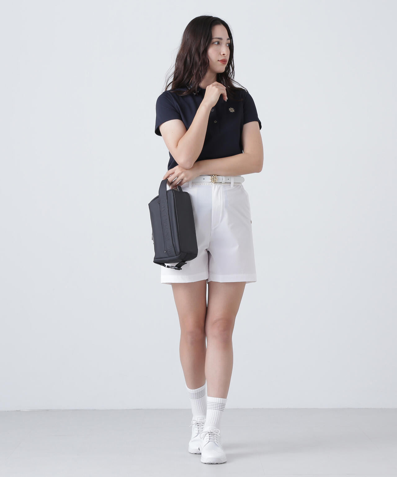 合皮エンボスポーチ (UNISEX)