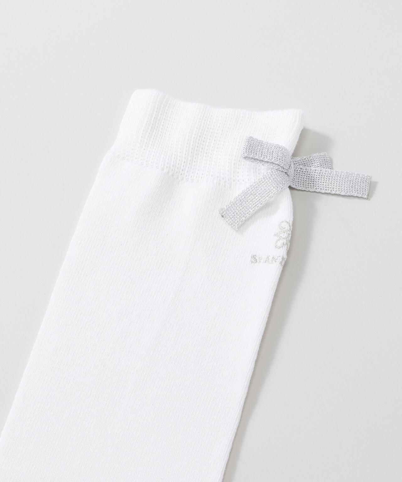 接触冷感 抗菌防臭リボンハイソックス (WOMENS)