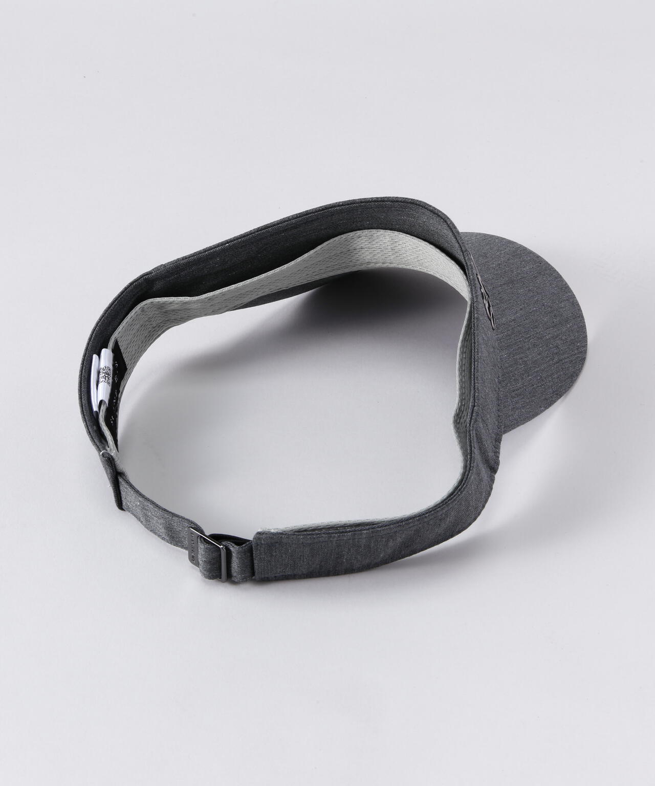 撥水撥油加工 TCツイルロゴバイザー (UNISEX)