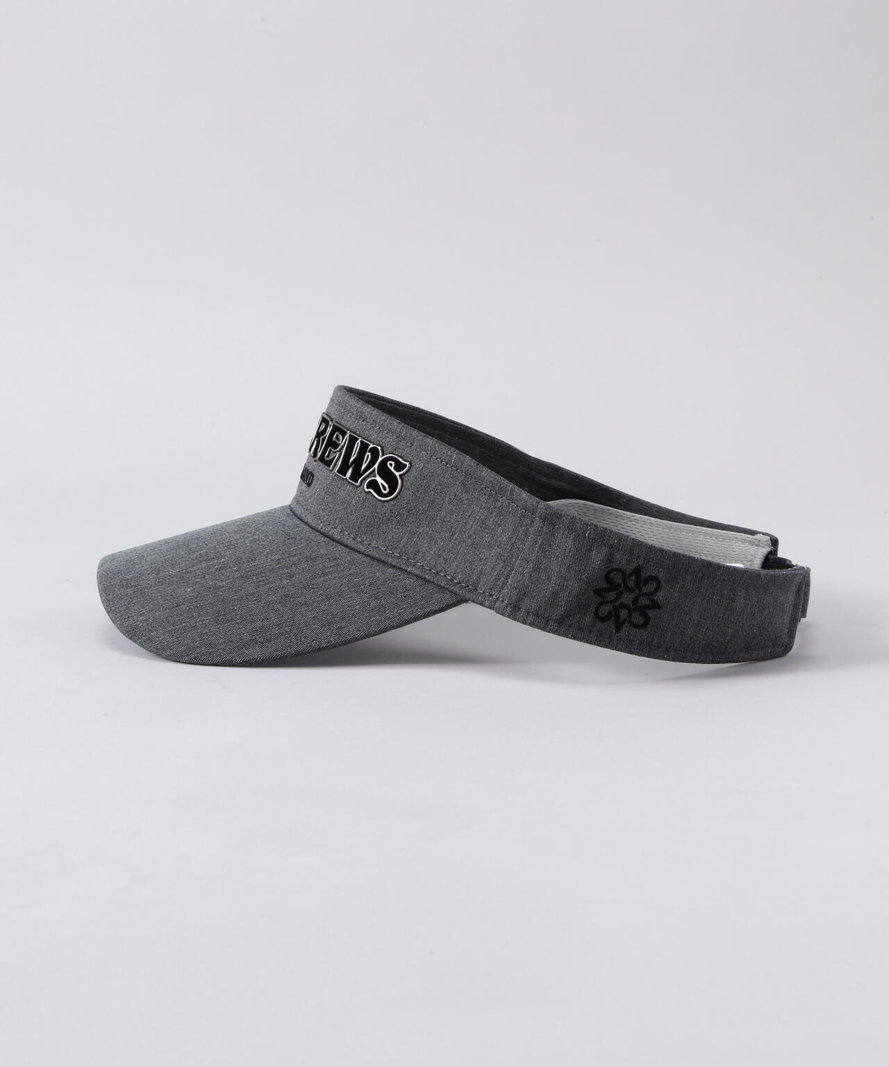 撥水撥油加工 TCツイルロゴバイザー (UNISEX)
