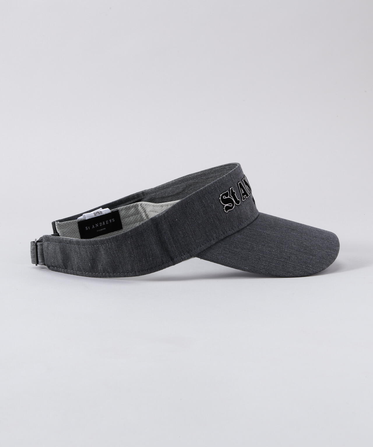 撥水撥油加工 TCツイルロゴバイザー (UNISEX)