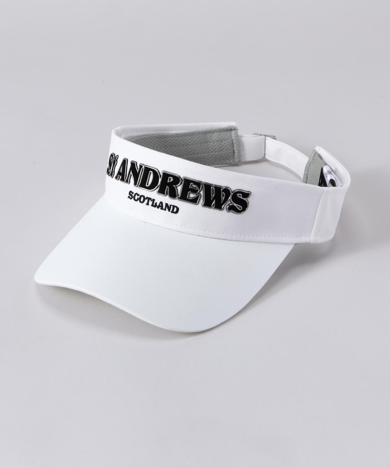 撥水撥油加工 TCツイルロゴバイザー (UNISEX)