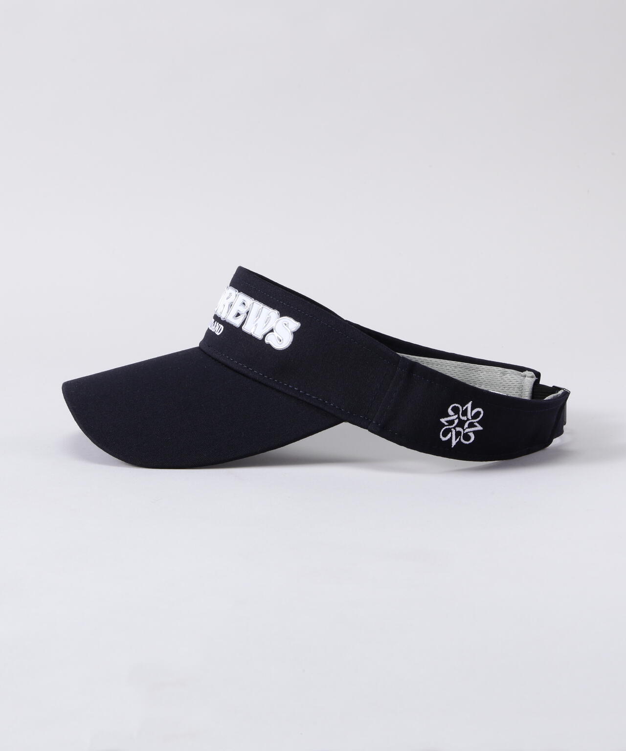 撥水撥油加工 TCツイルロゴバイザー (UNISEX)
