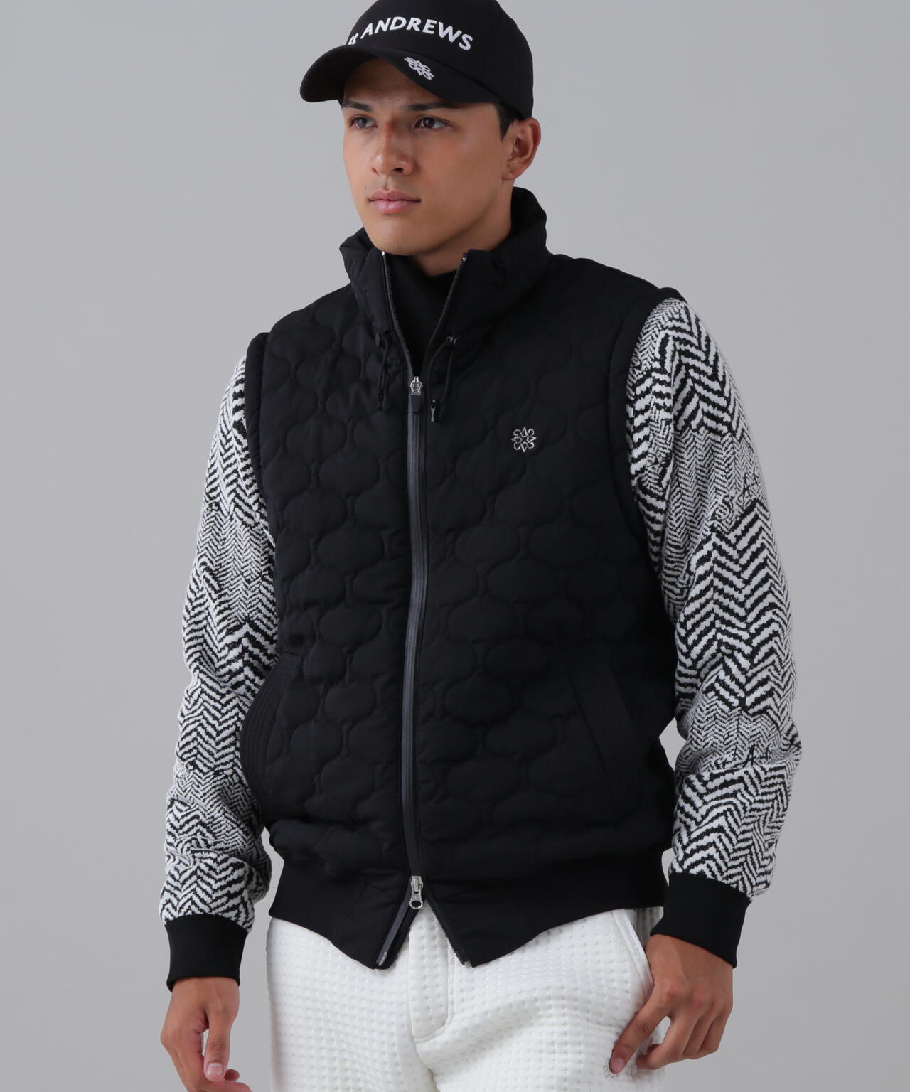 ウェーブストレッチ中綿ブルゾン (MENS)