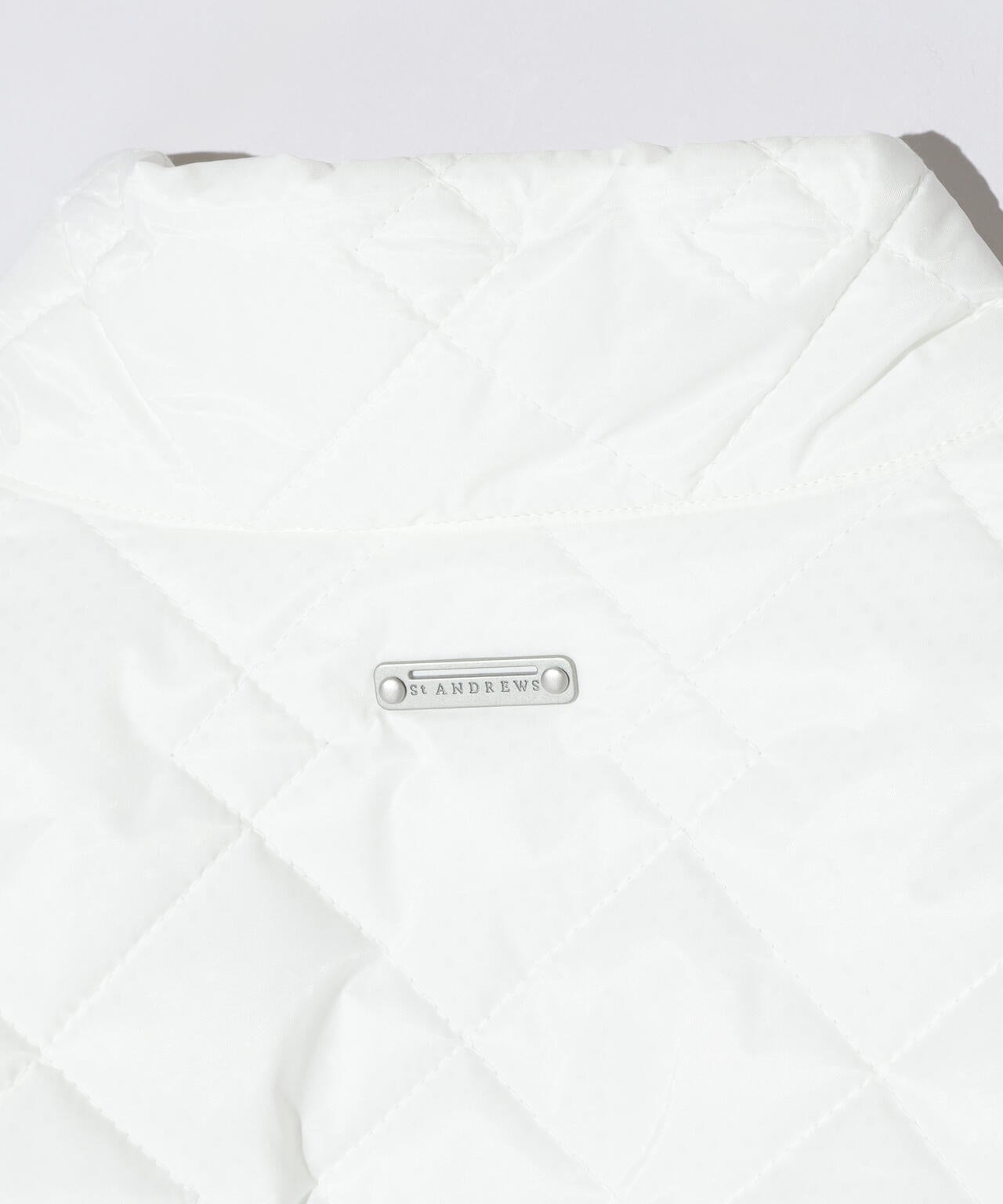 ドットストレッチキルト袖ニットブルゾン (MENS)