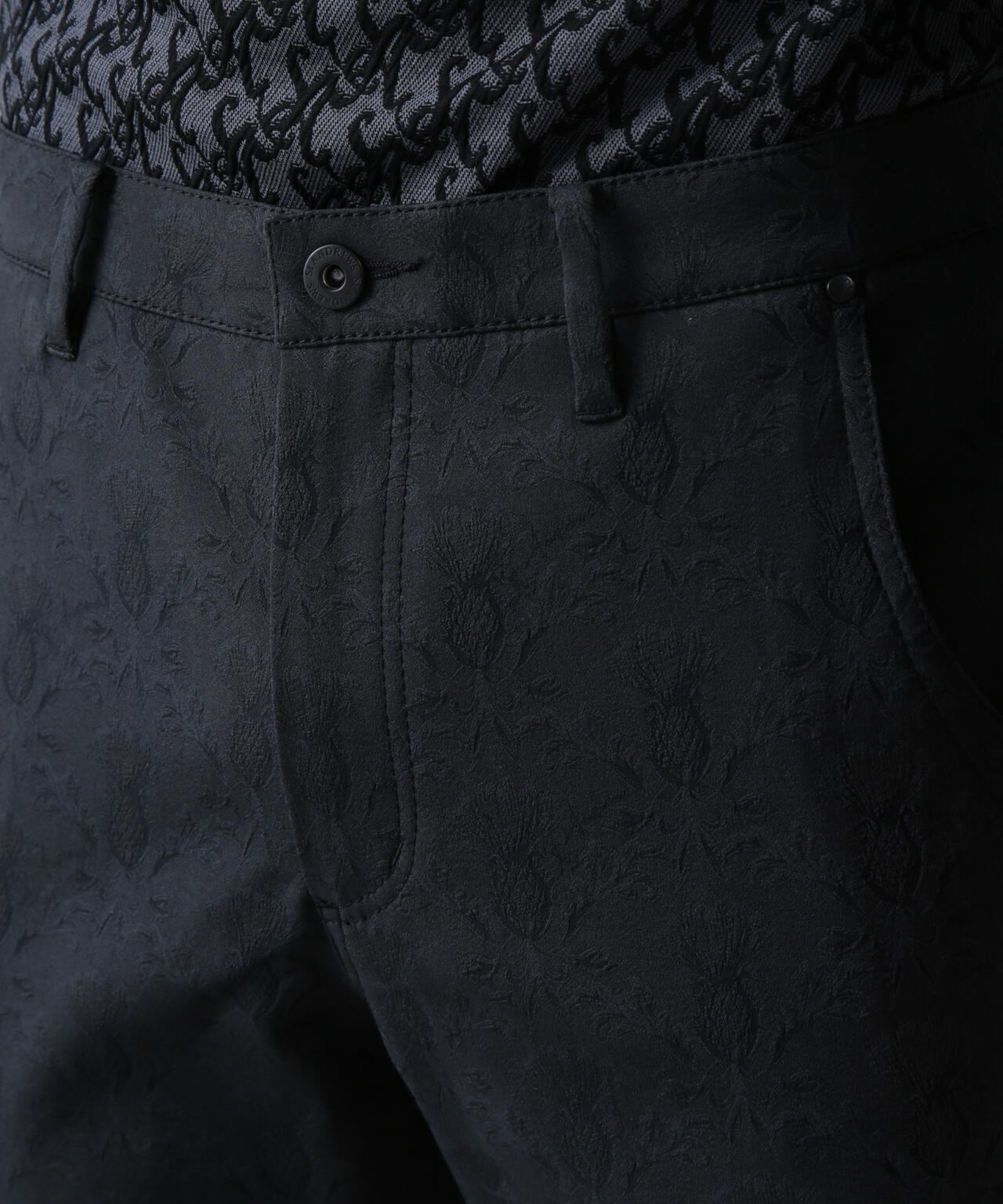 アザミダマスクジャガードパンツ (MENS)