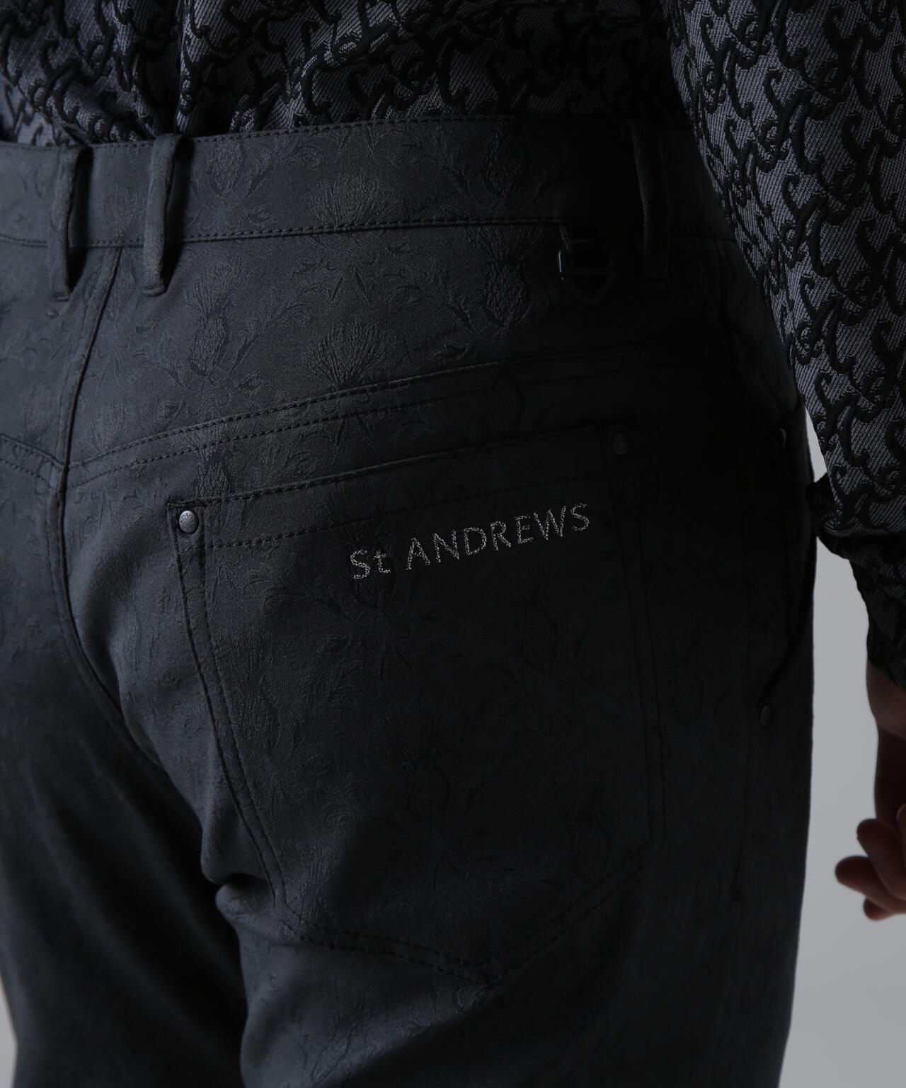 アザミダマスクジャガードパンツ (MENS)