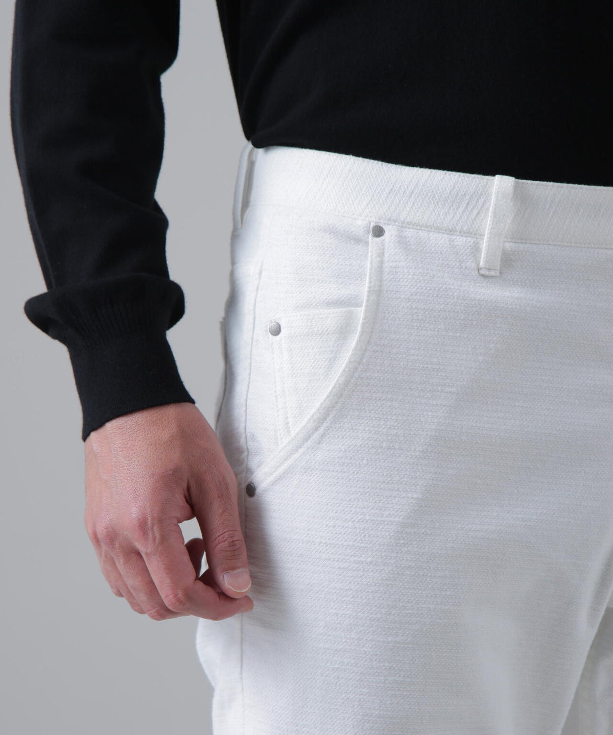 ドビーストレッチ起毛パンツ (MENS)