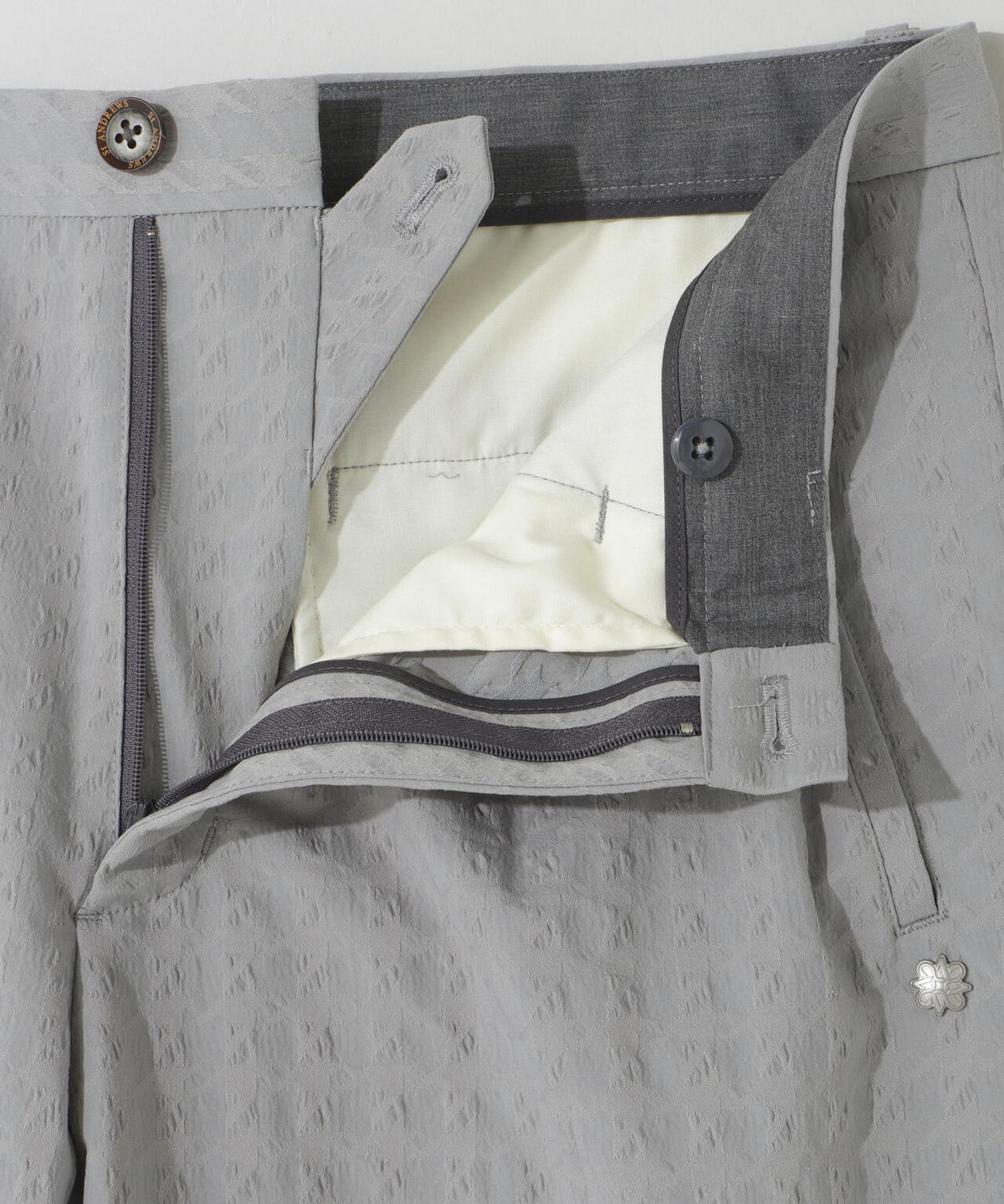 EXストレッチVISION千鳥楊柳ストレッチパンツ (MENS)