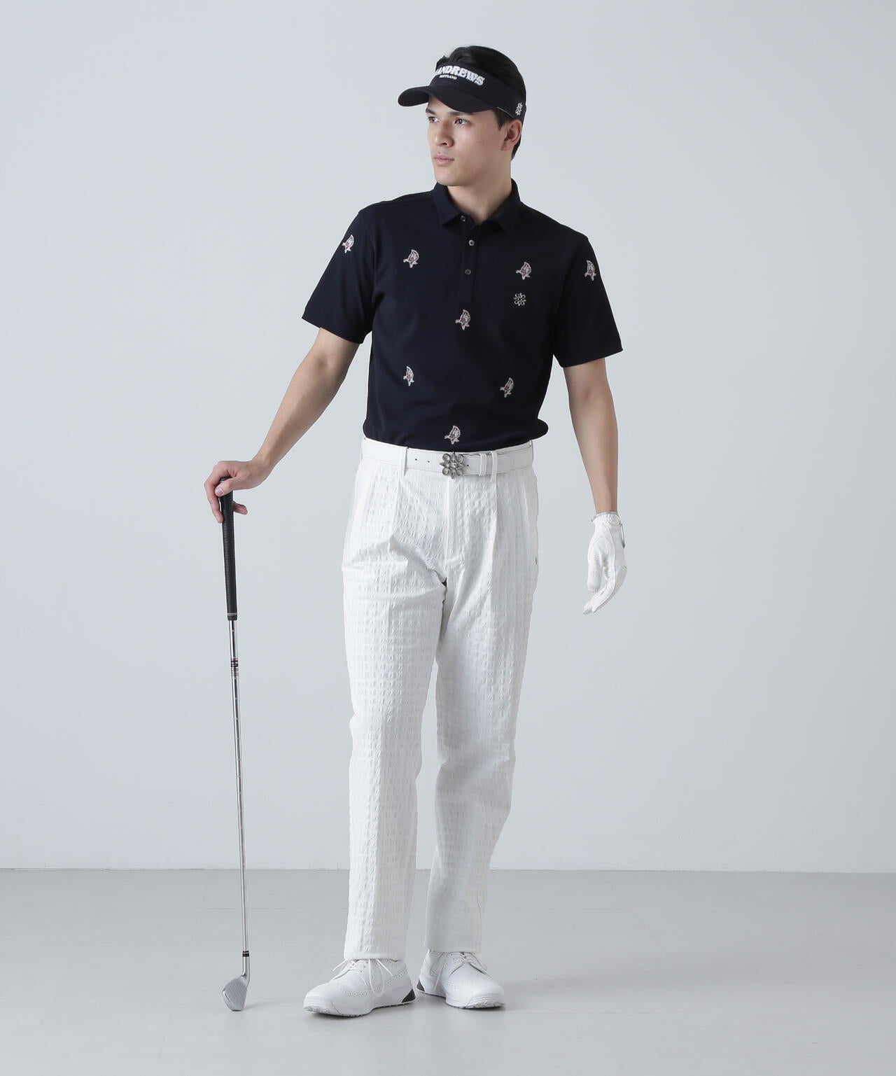 EXストレッチVISION千鳥楊柳ストレッチパンツ (MENS)