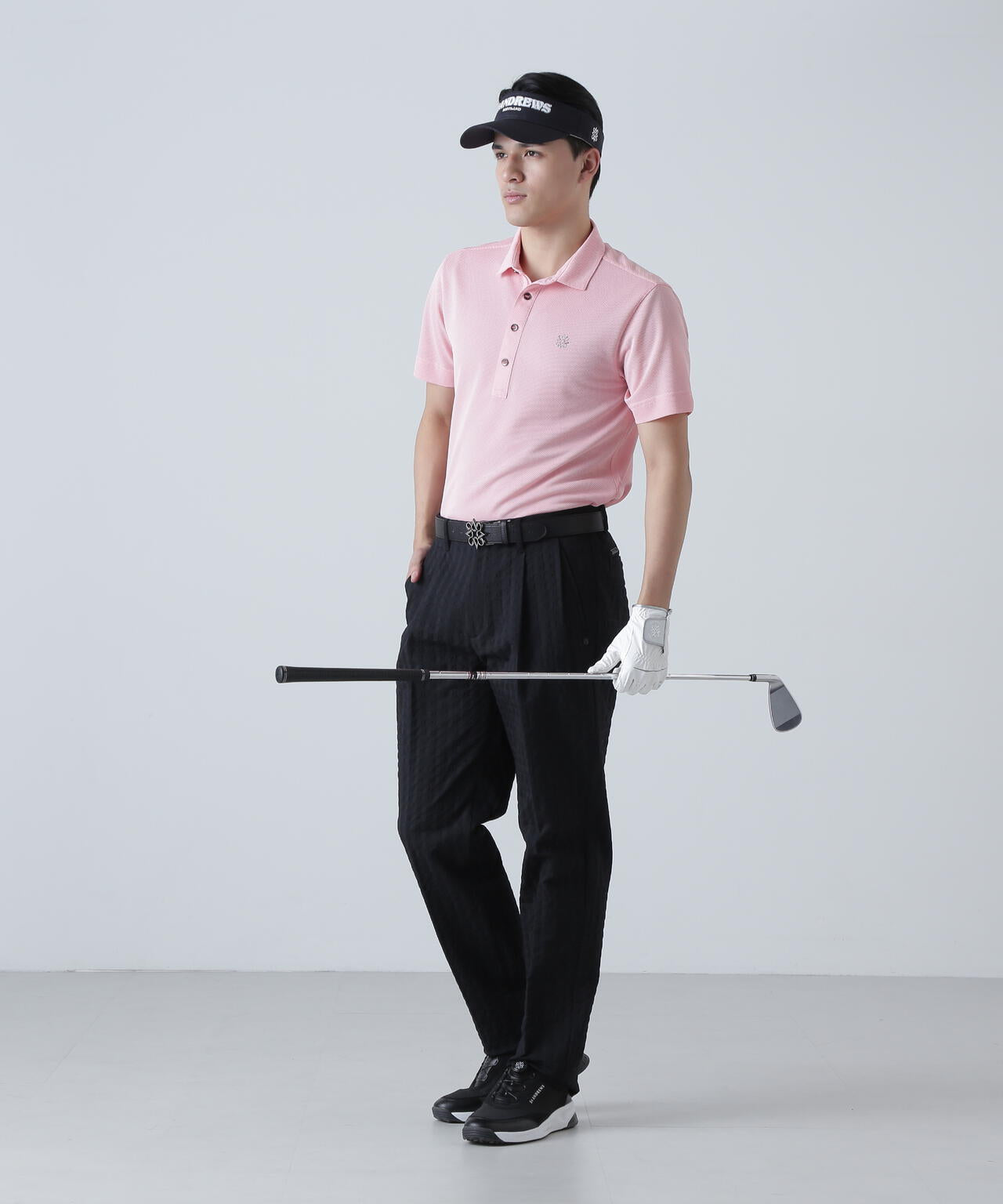 EXストレッチVISION千鳥楊柳ストレッチパンツ (MENS)