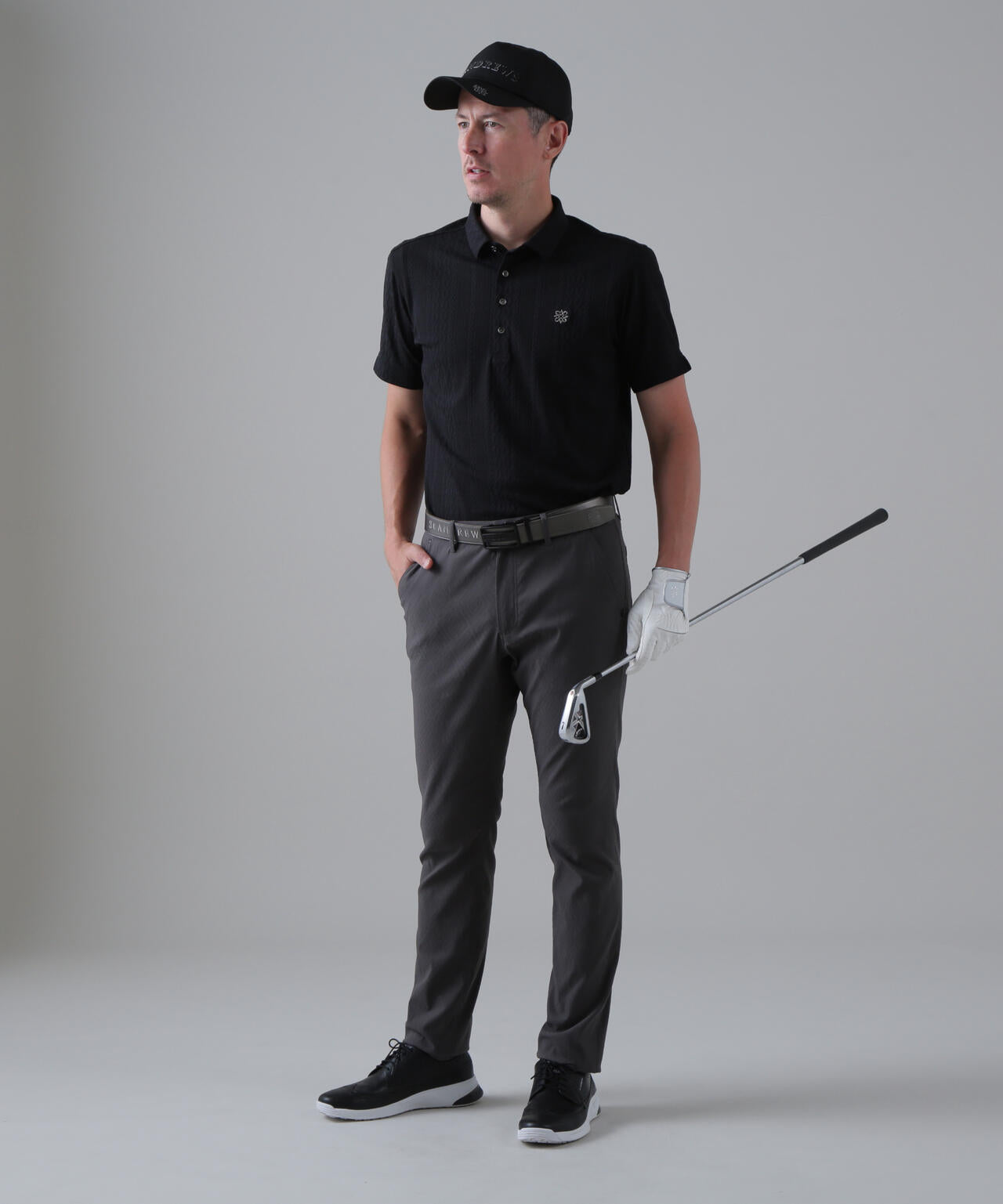 ダイヤジャガードレギュラーストレッチ 5ポケットパンツ (MENS)