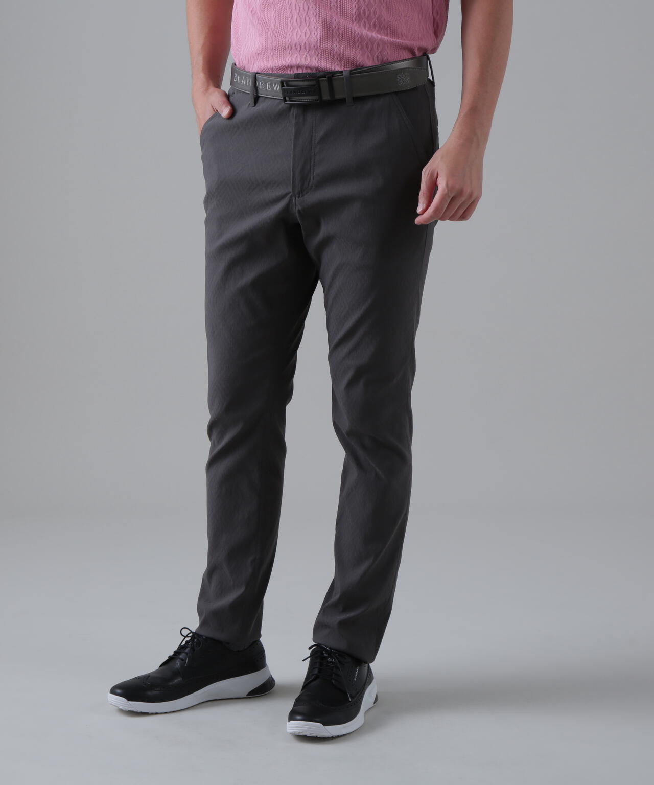 ダイヤジャガードレギュラーストレッチ 5ポケットパンツ (MENS)