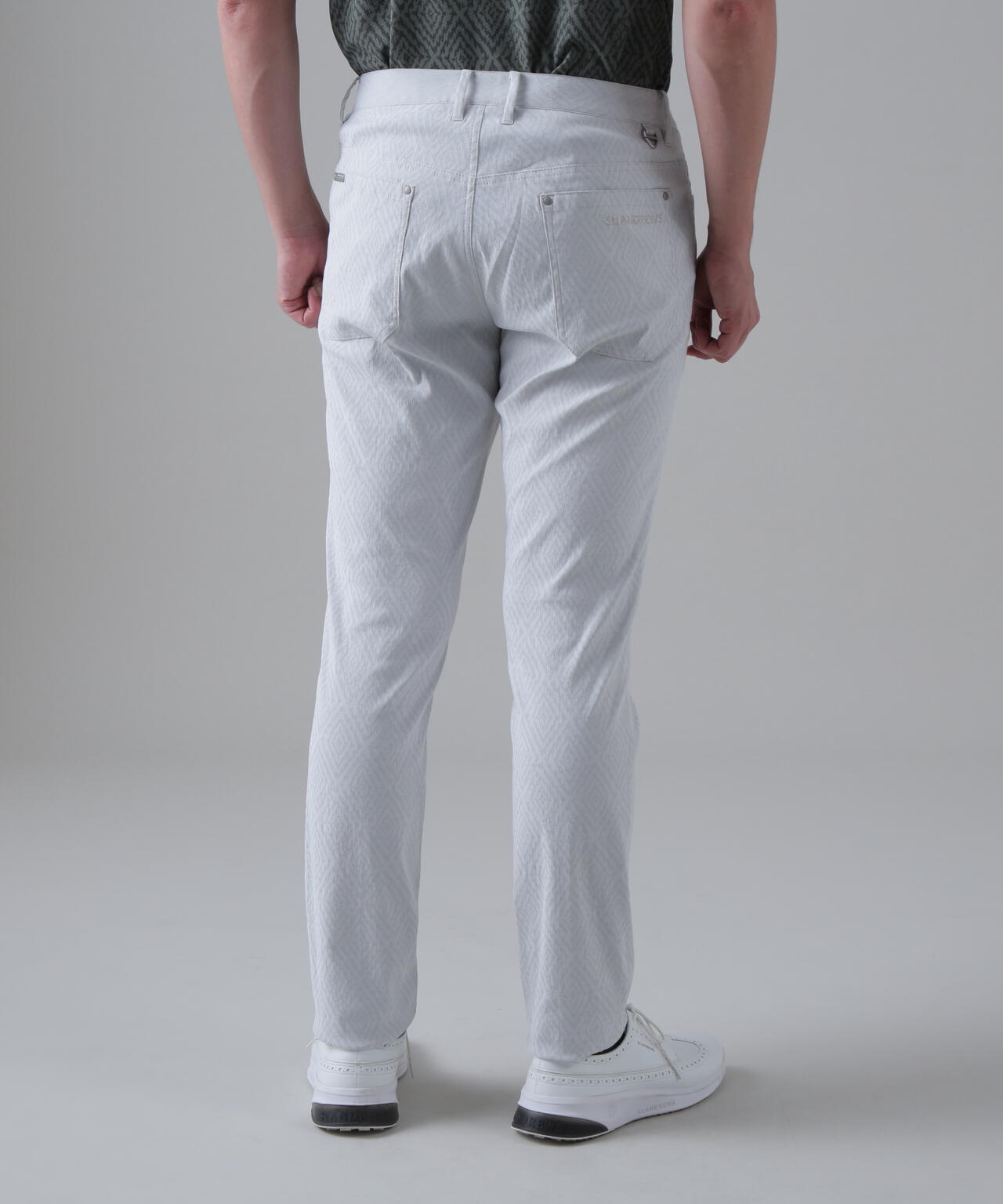 ダイヤジャガードレギュラーストレッチ 5ポケットパンツ (MENS)