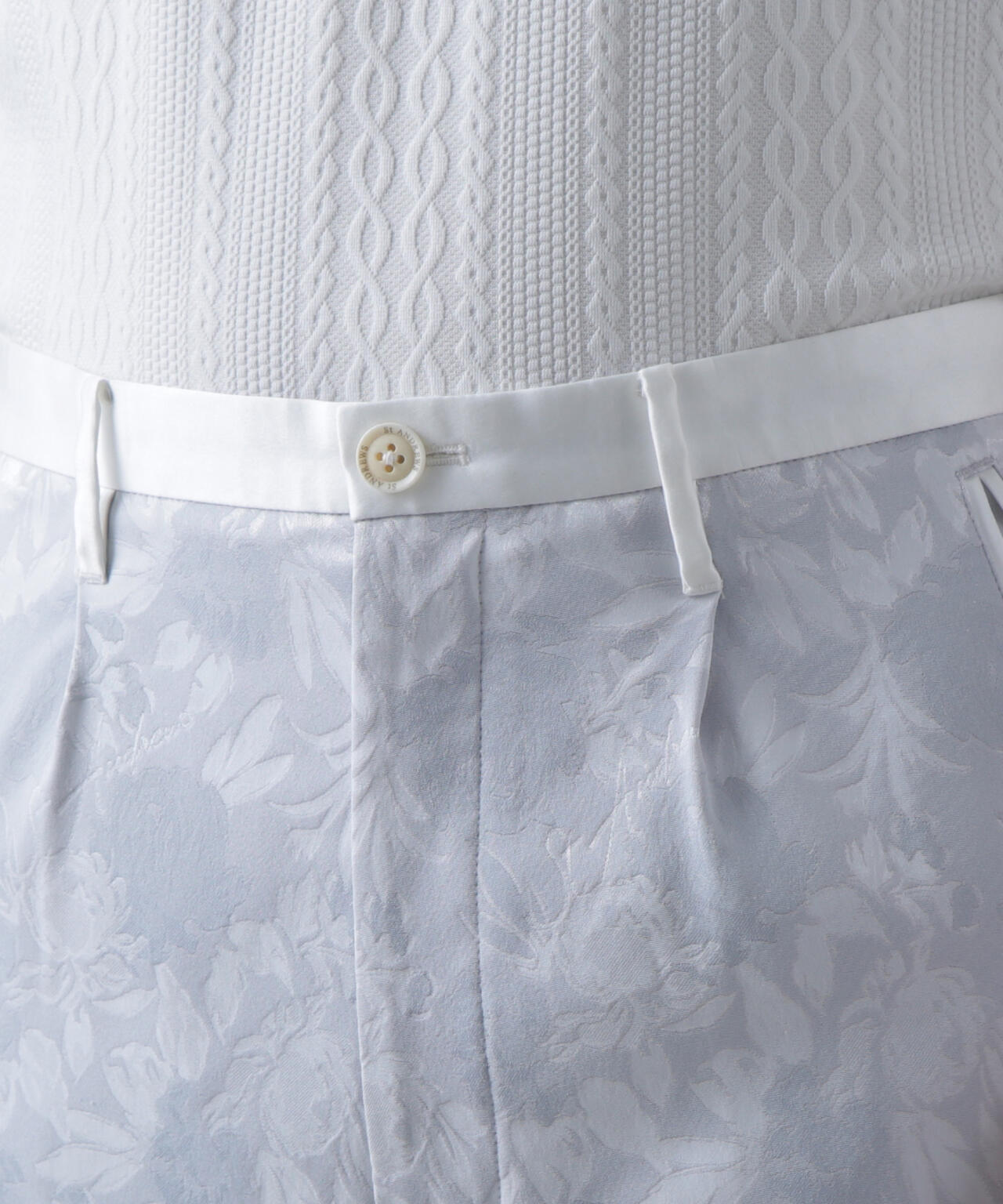 ボニースコットランドジャガードパンツ (MENS)