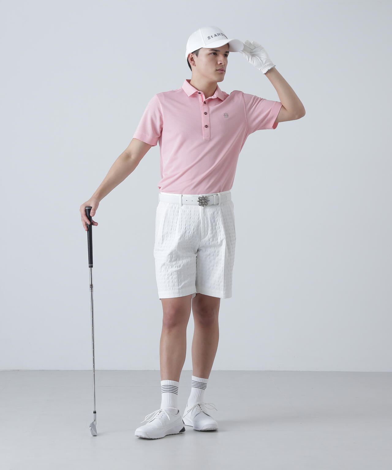 EXストレッチVISION千鳥楊柳ストレッチショートパンツ (MENS)