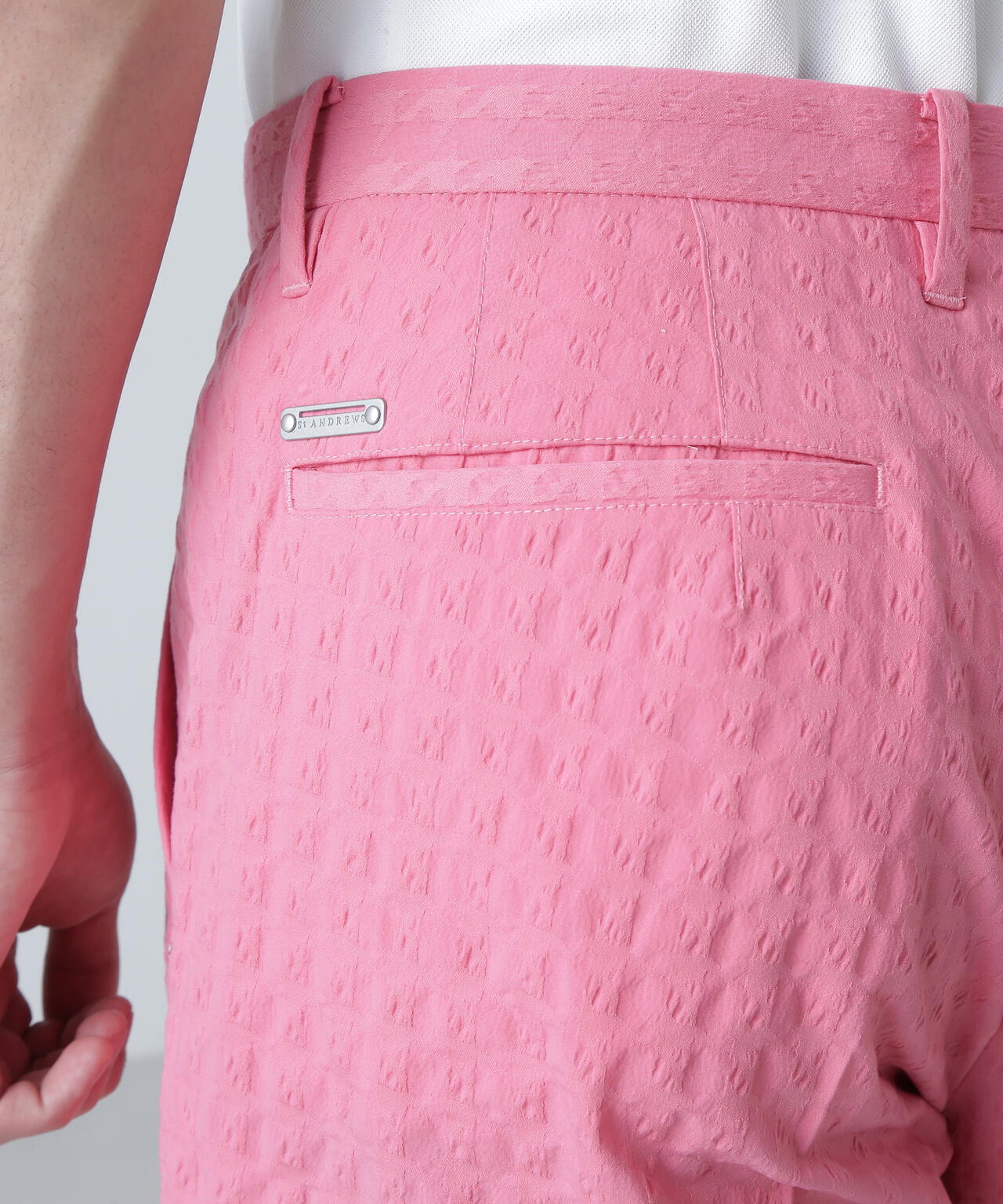 EXストレッチVISION千鳥楊柳ストレッチショートパンツ (MENS)