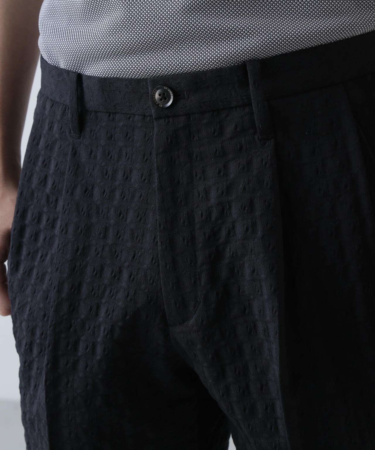 EXストレッチVISION千鳥楊柳ストレッチショートパンツ (MENS)