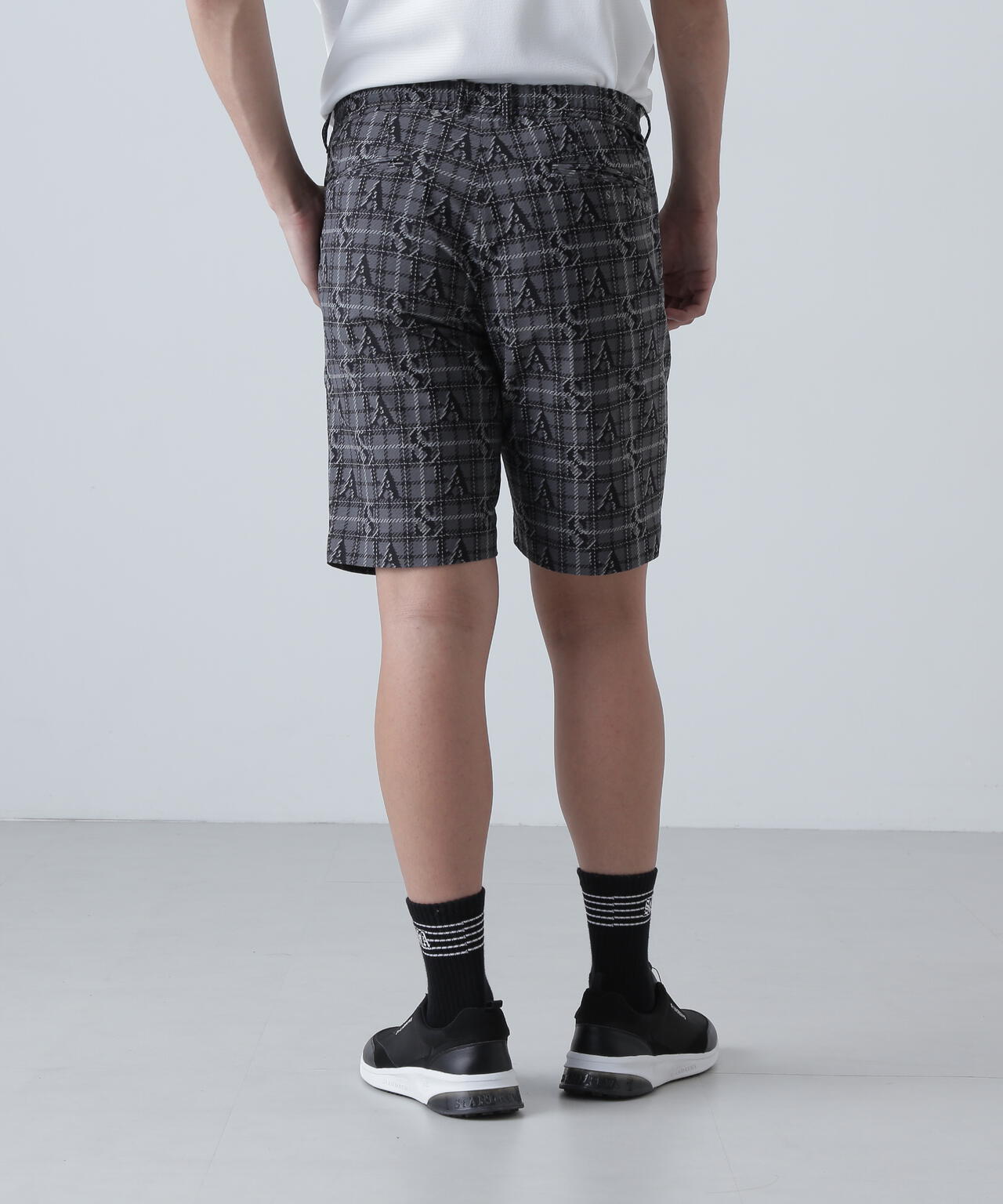 ロゴチェックジャガードショートパンツ (MENS)