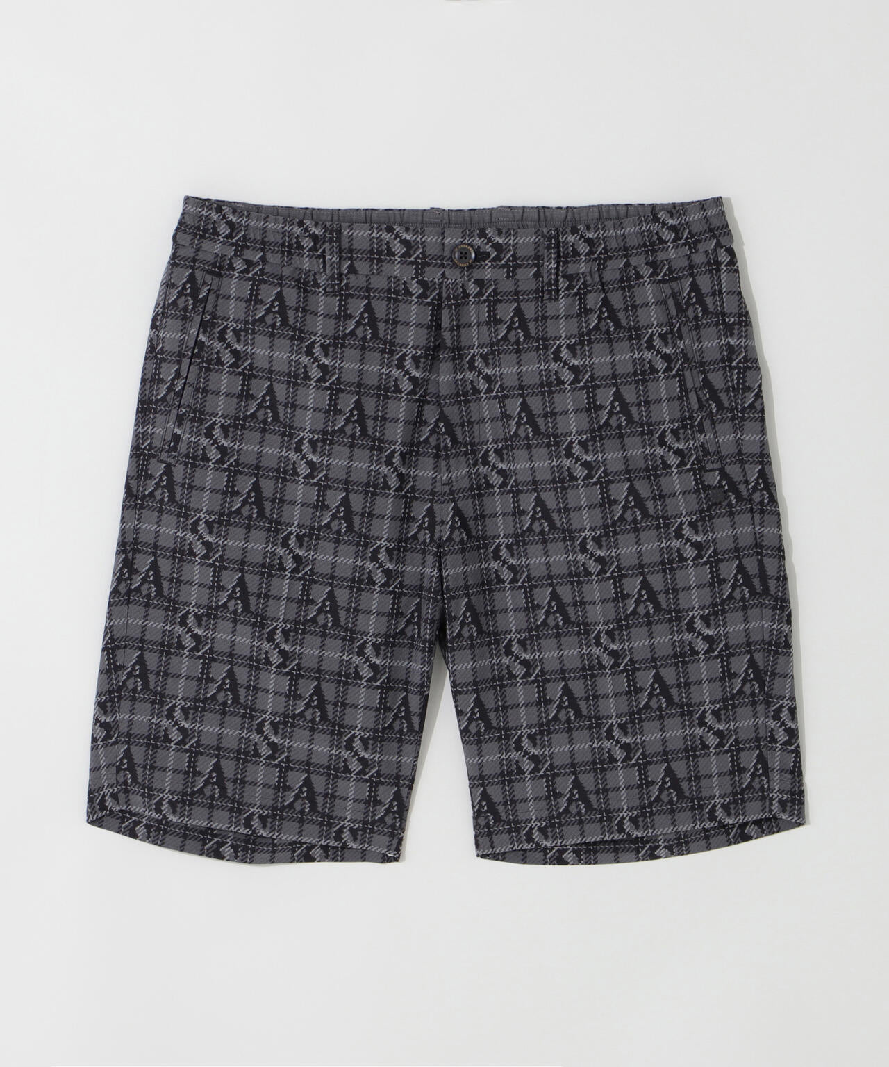 ロゴチェックジャガードショートパンツ (MENS)