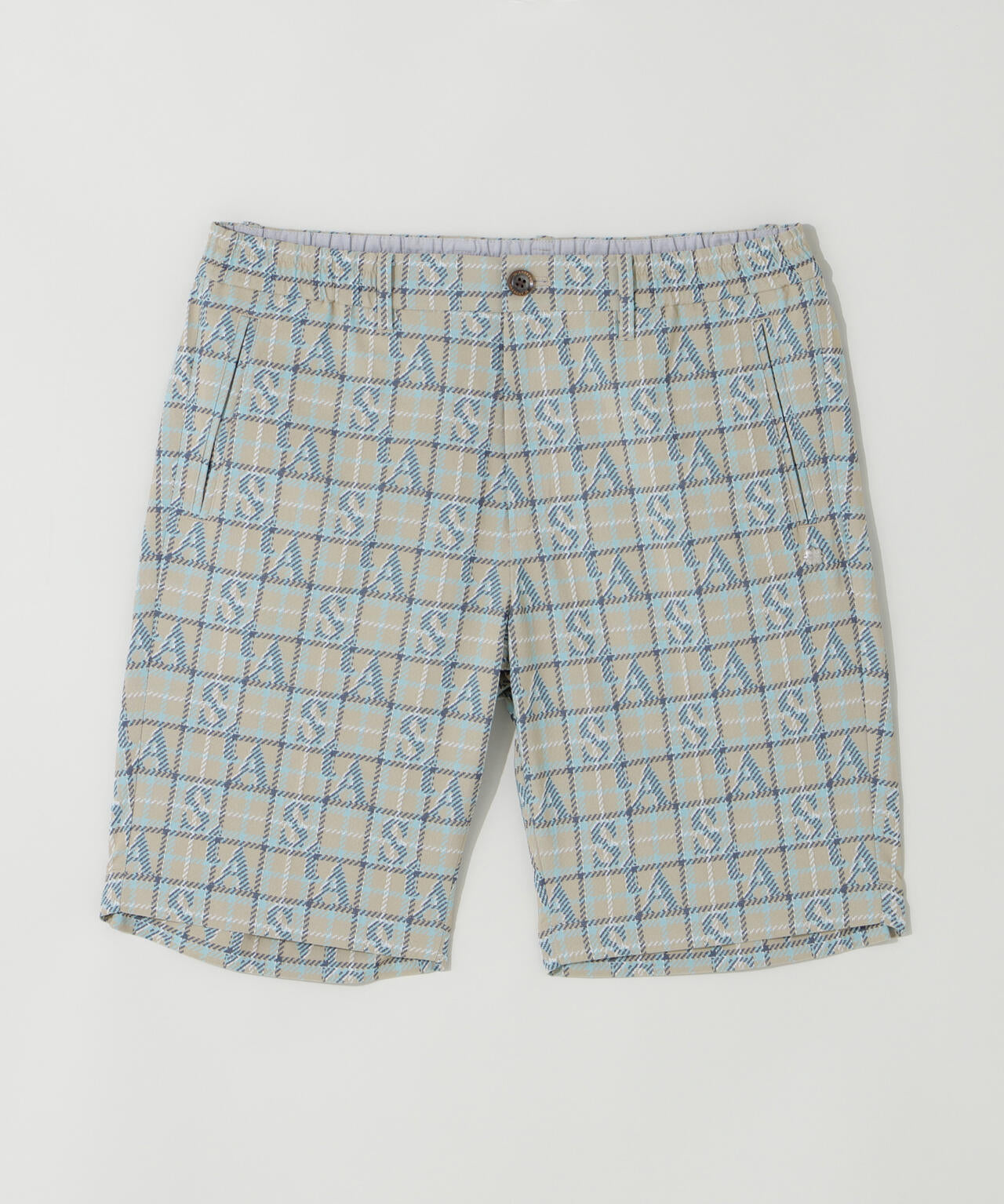 ロゴチェックジャガードショートパンツ (MENS)