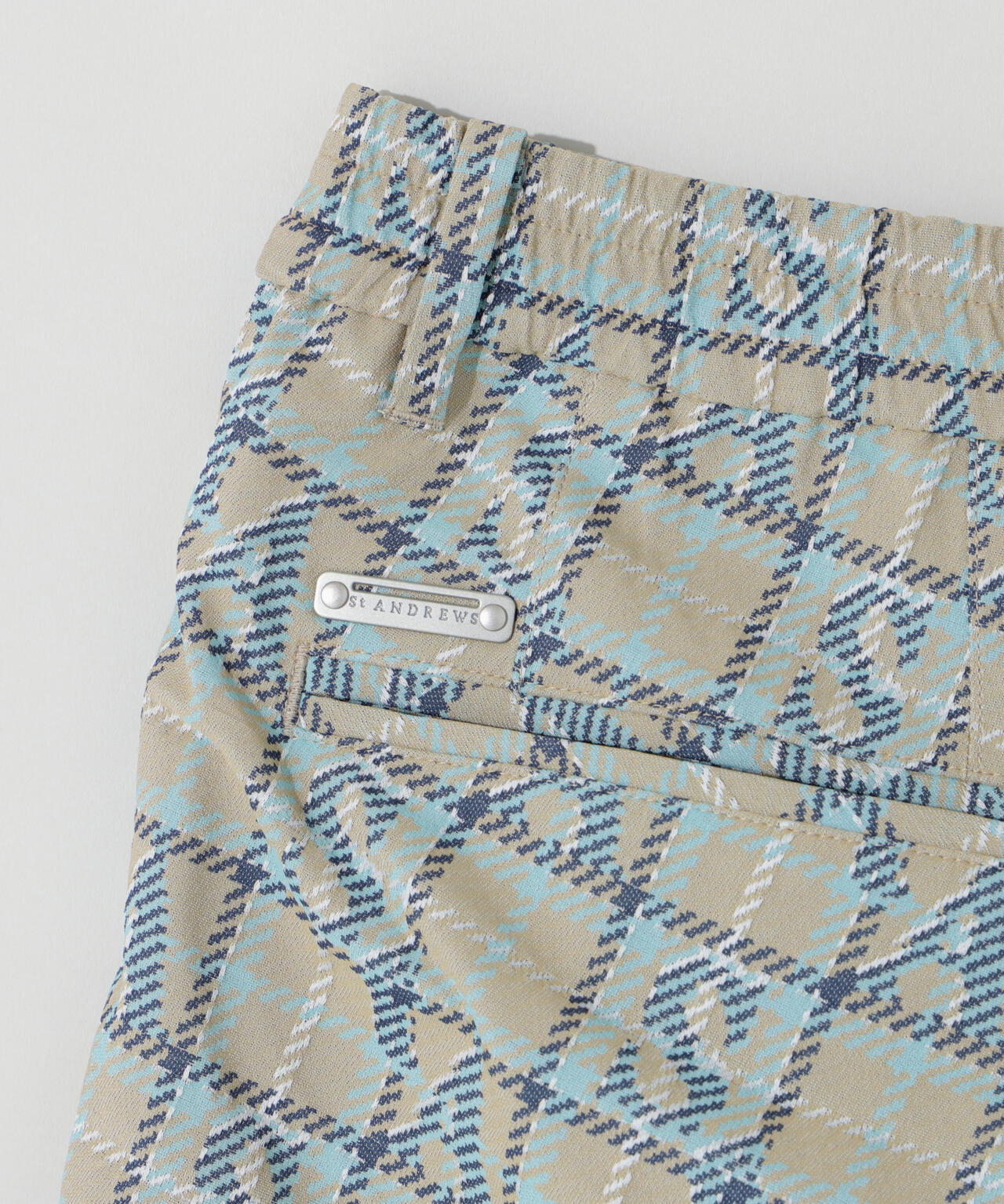 ロゴチェックジャガードショートパンツ (MENS)