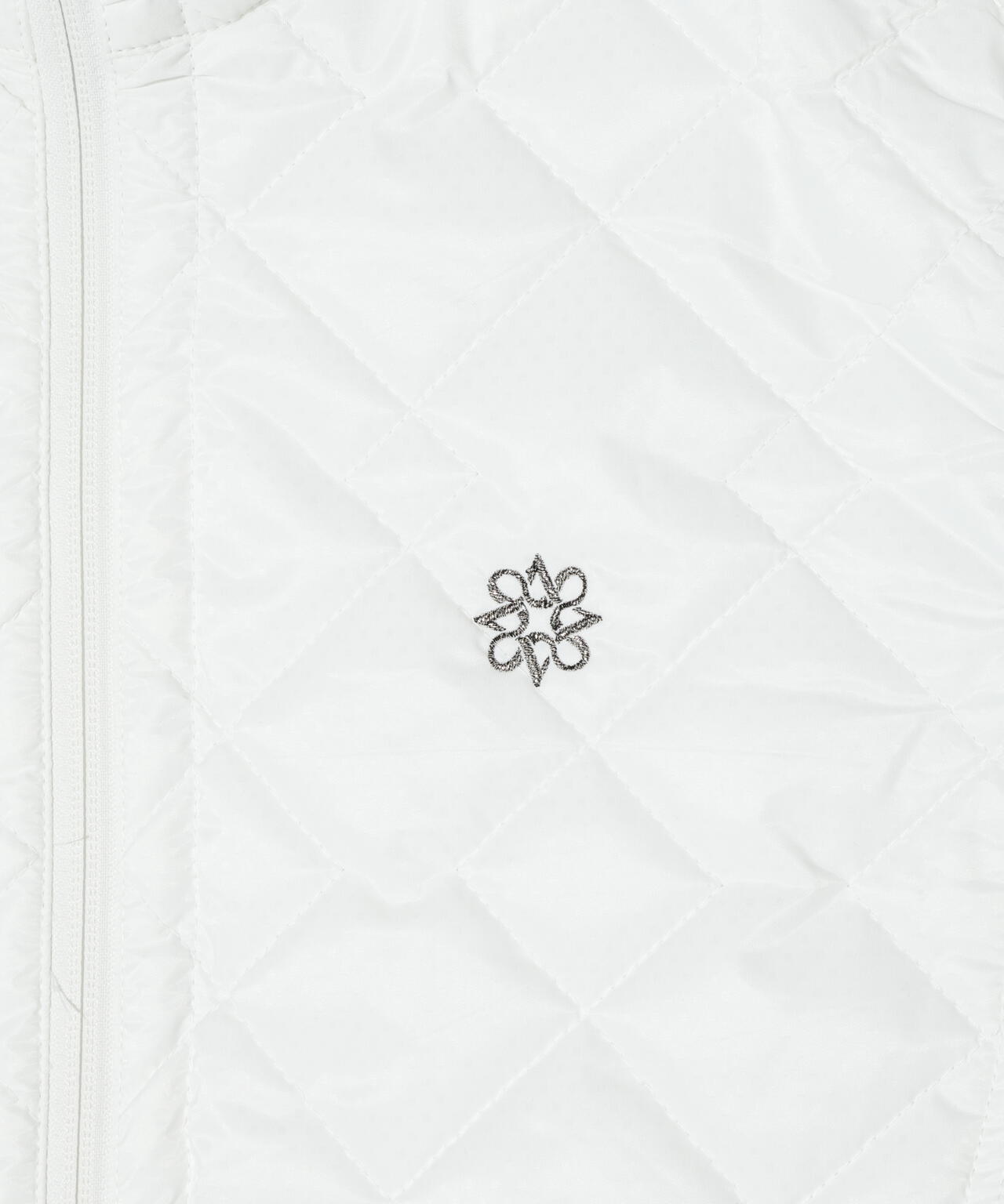 ドットストレッチキルトフルジップベスト (MENS)