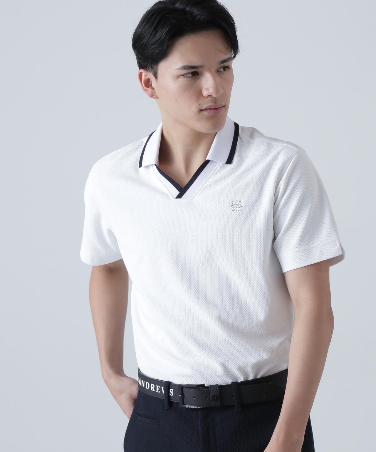 SPXジャガードUV半袖シャツ (MENS)