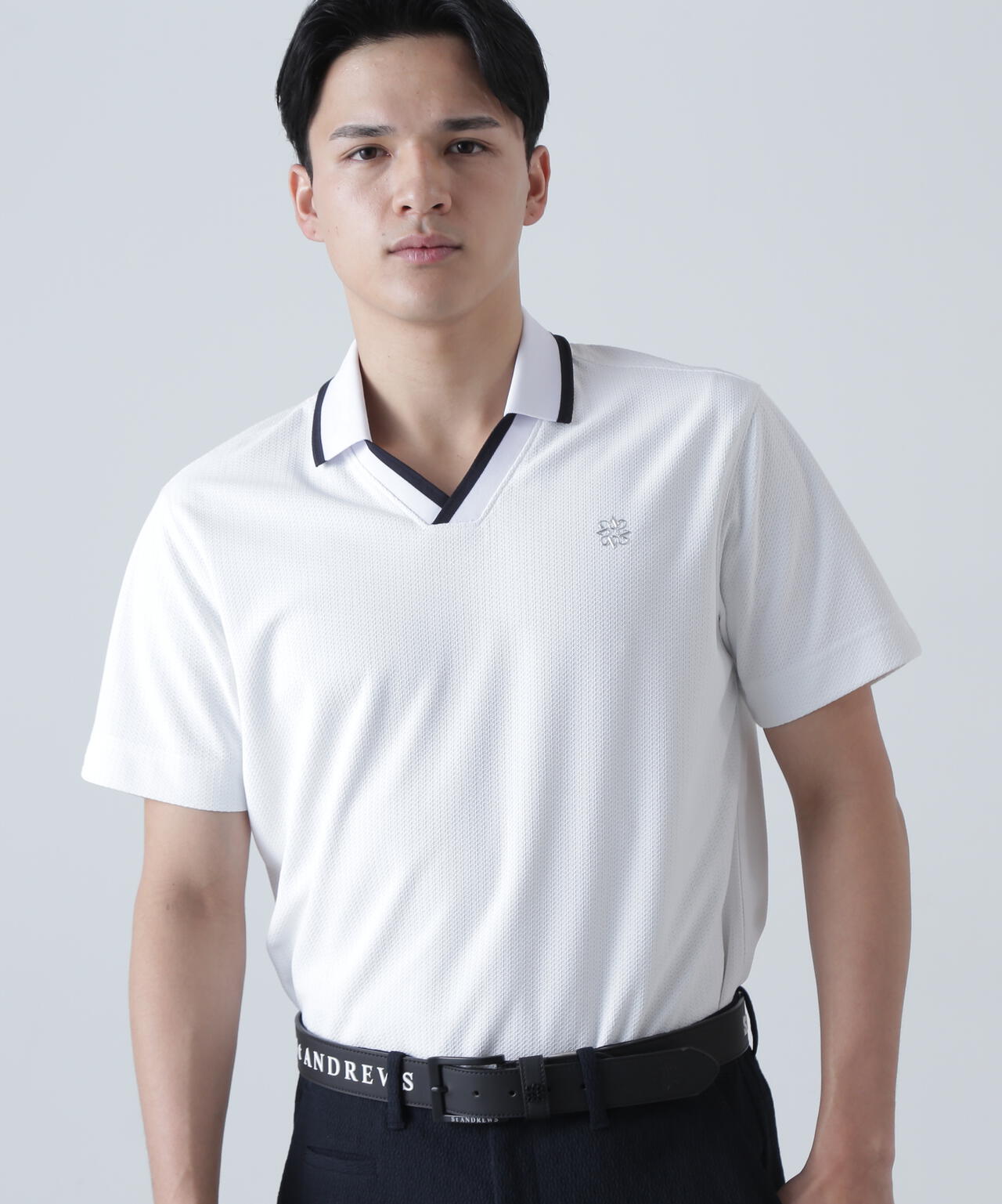 SPXジャガードUV半袖シャツ (MENS)