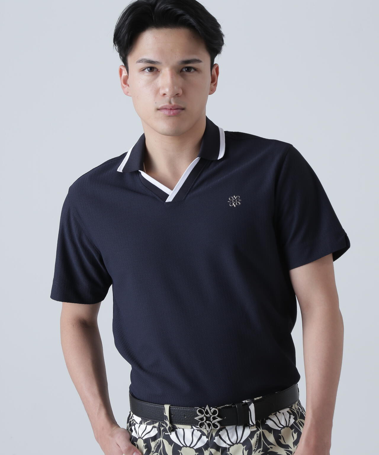 SPXジャガードUV半袖シャツ (MENS)