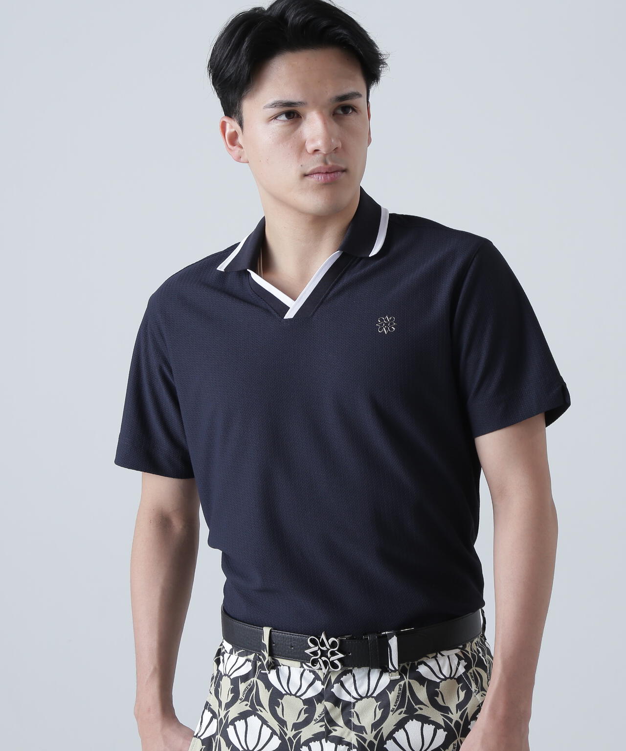 SPXジャガードUV半袖シャツ (MENS)