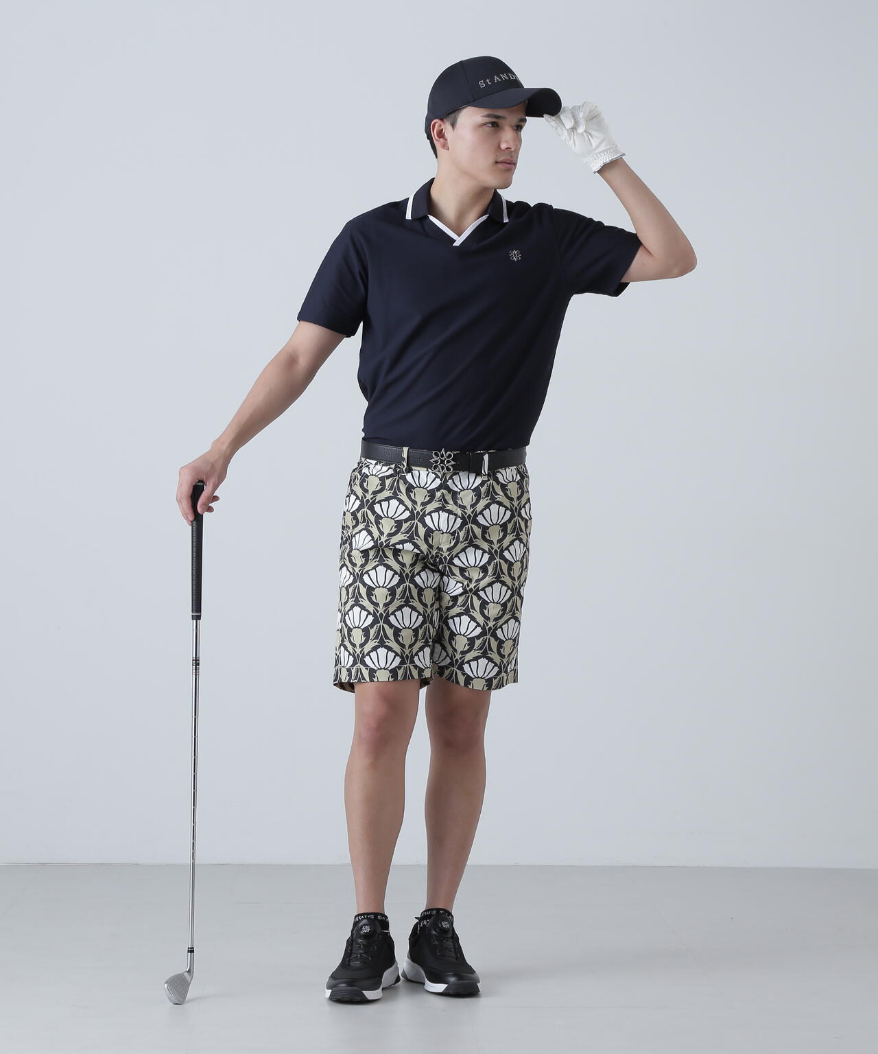 SPXジャガードUV半袖シャツ (MENS)