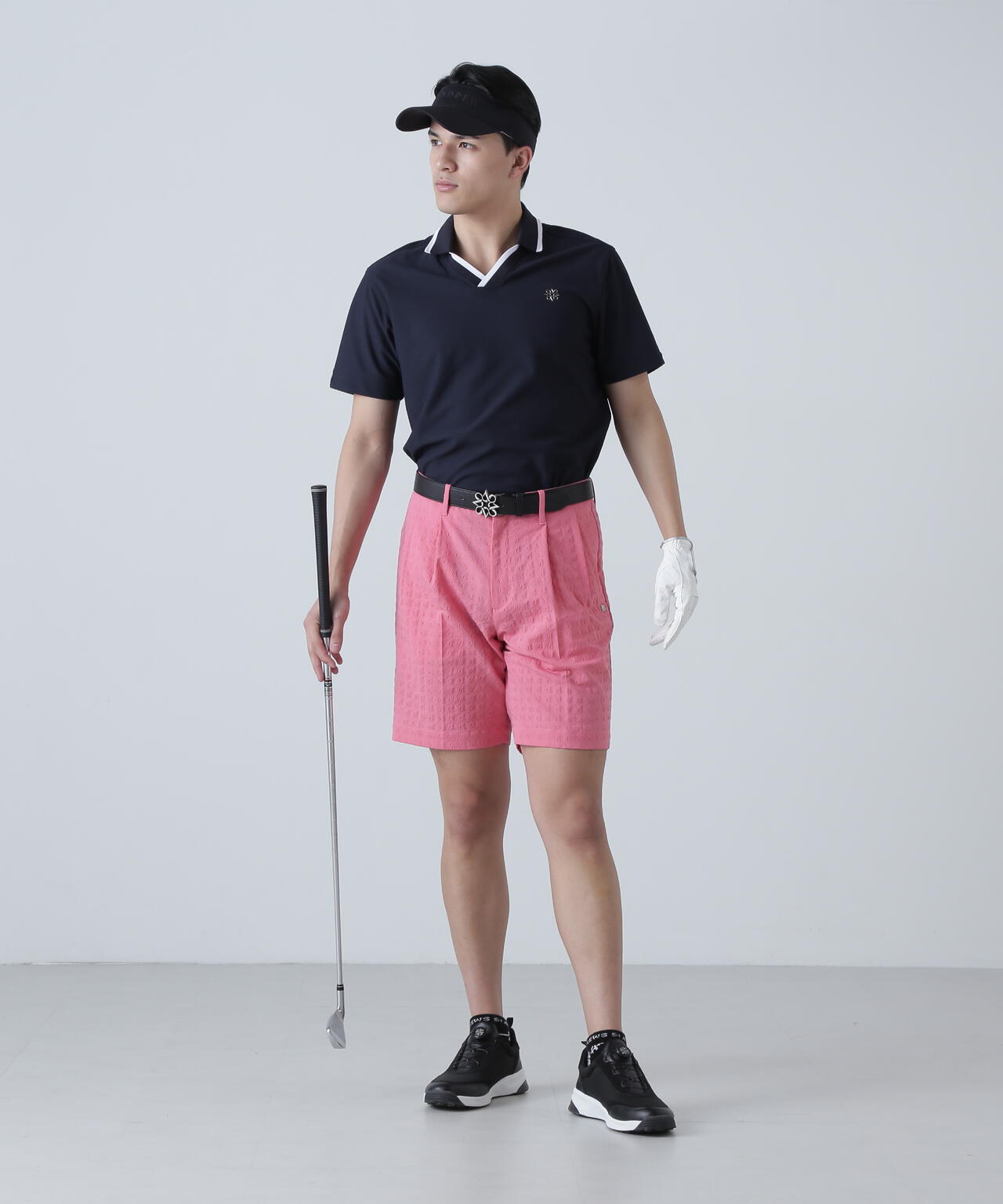 SPXジャガードUV半袖シャツ (MENS)