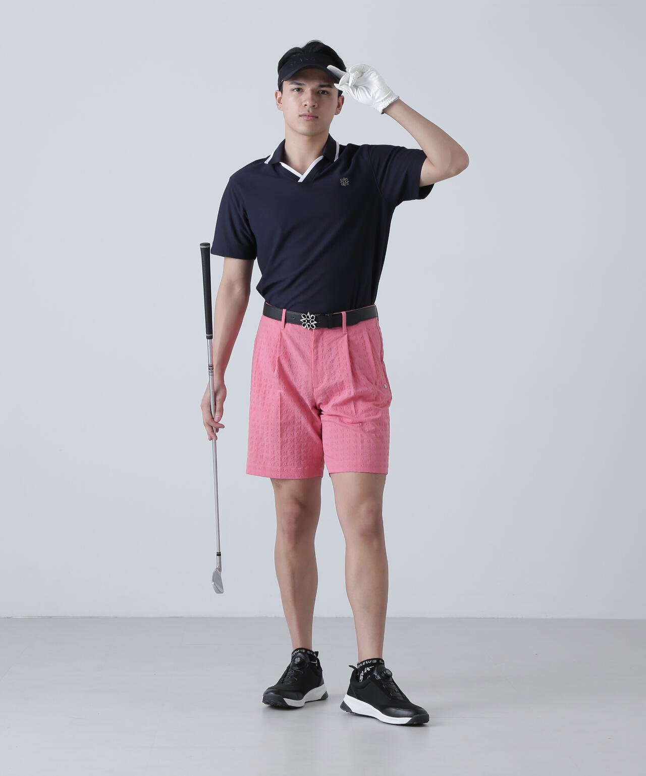 SPXジャガードUV半袖シャツ (MENS)