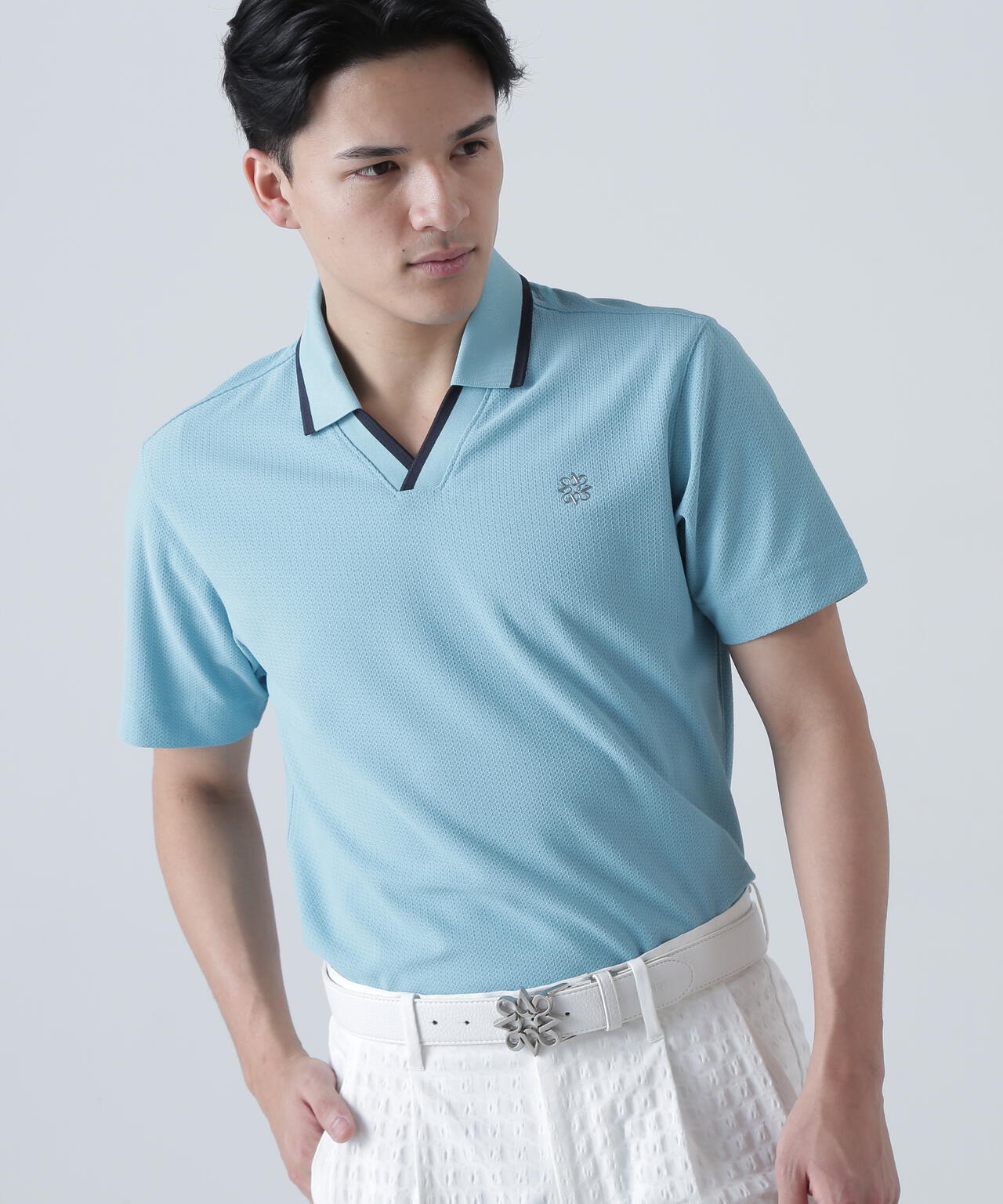 SPXジャガードUV半袖シャツ (MENS)