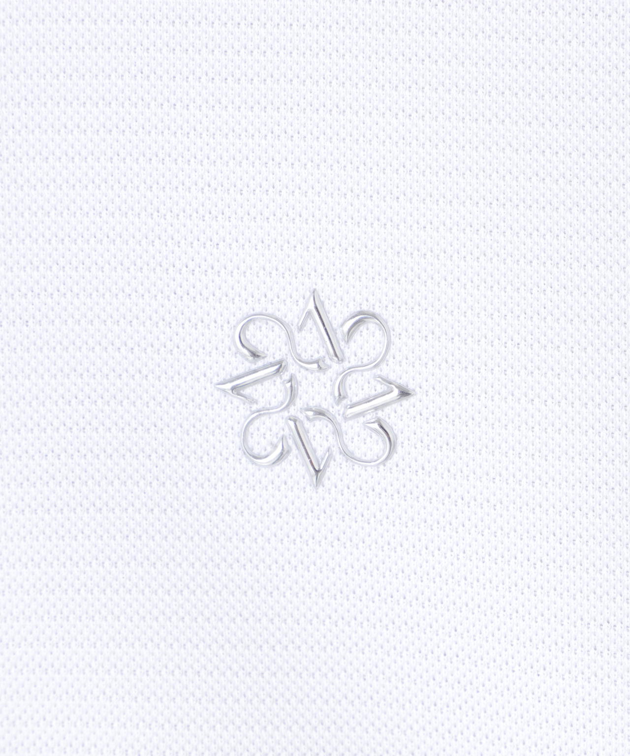 TEXBRIDシャドーボーダーカノコ半袖ポロシャツ (MENS)