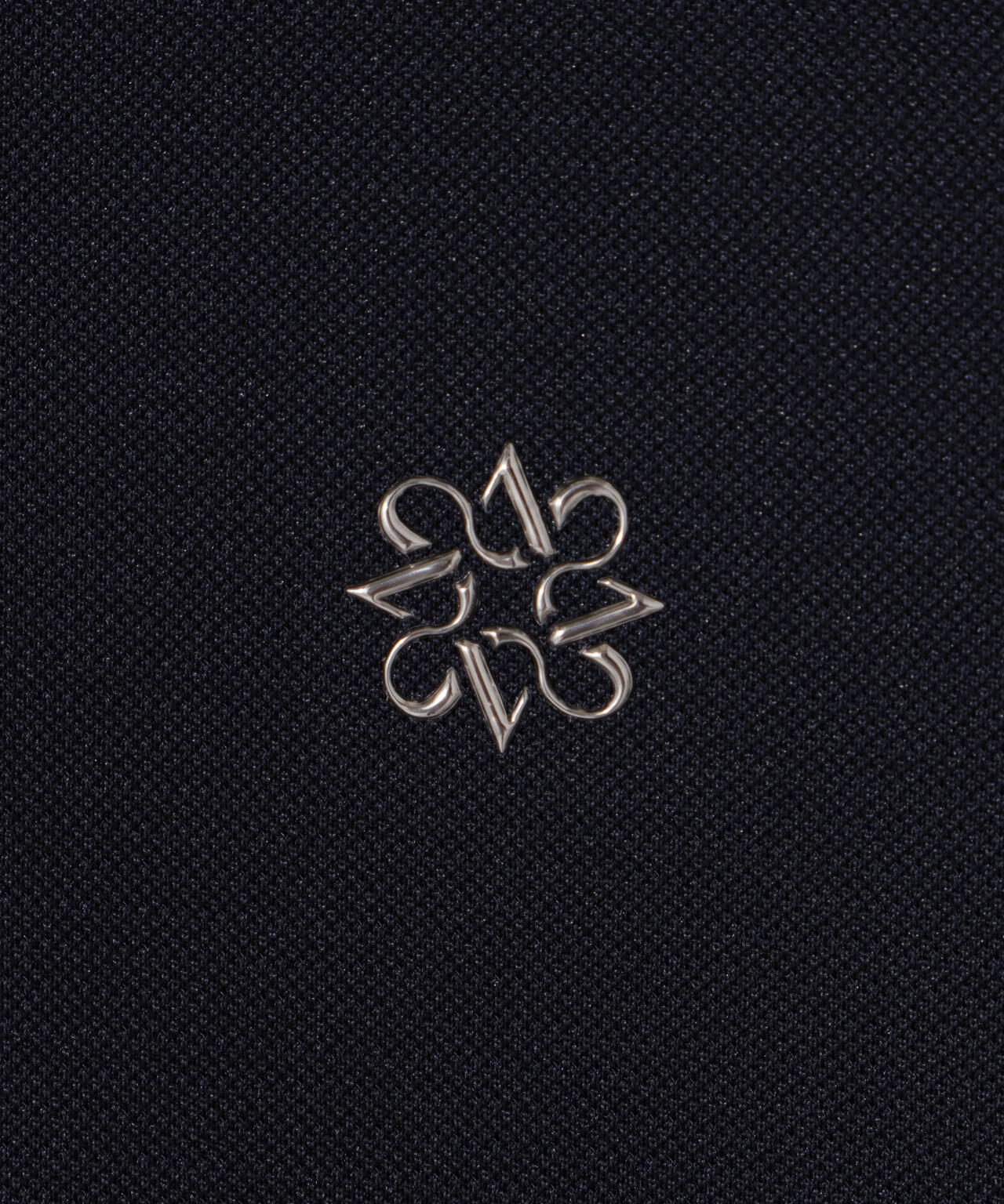 TEXBRIDシャドーボーダーカノコ半袖ポロシャツ (MENS)